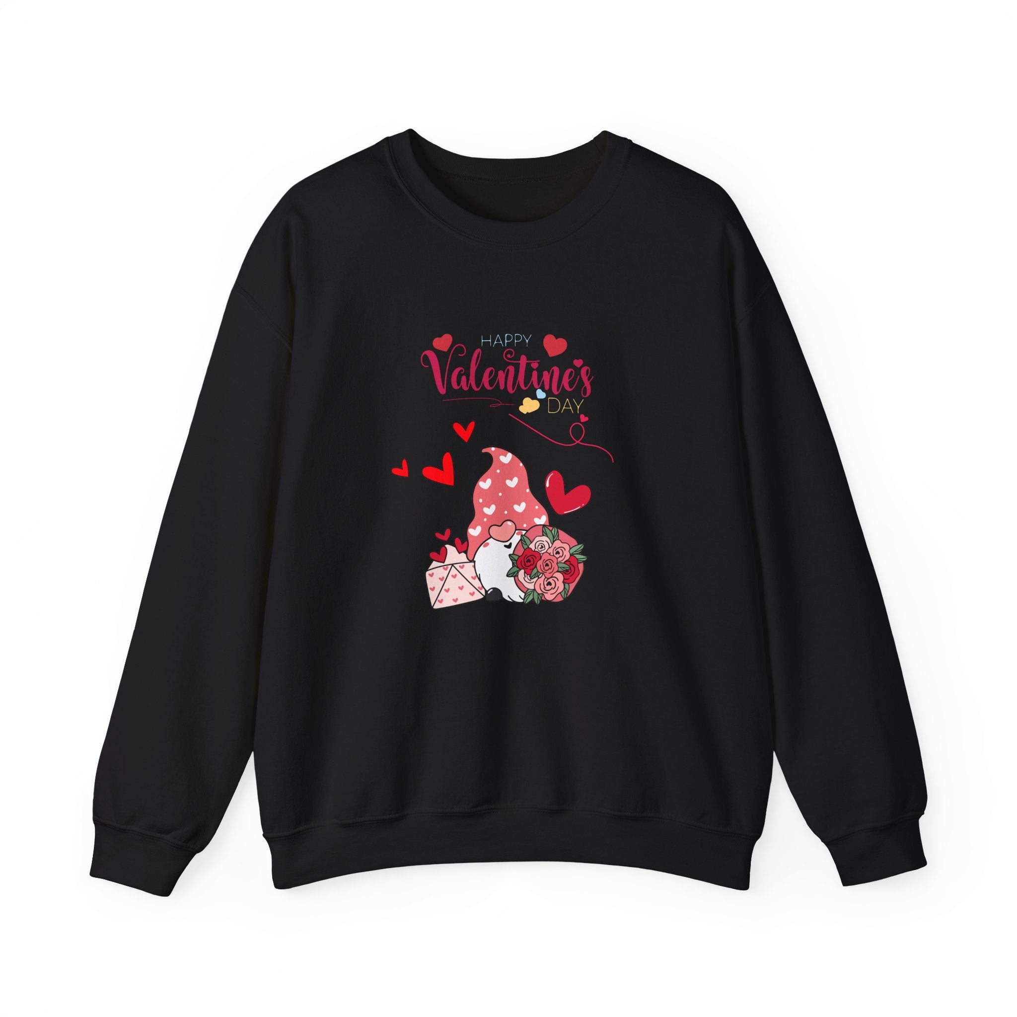 Gnome Valentine's Day Unisex Heavy Blend™ Crewneck Sweatshirt
