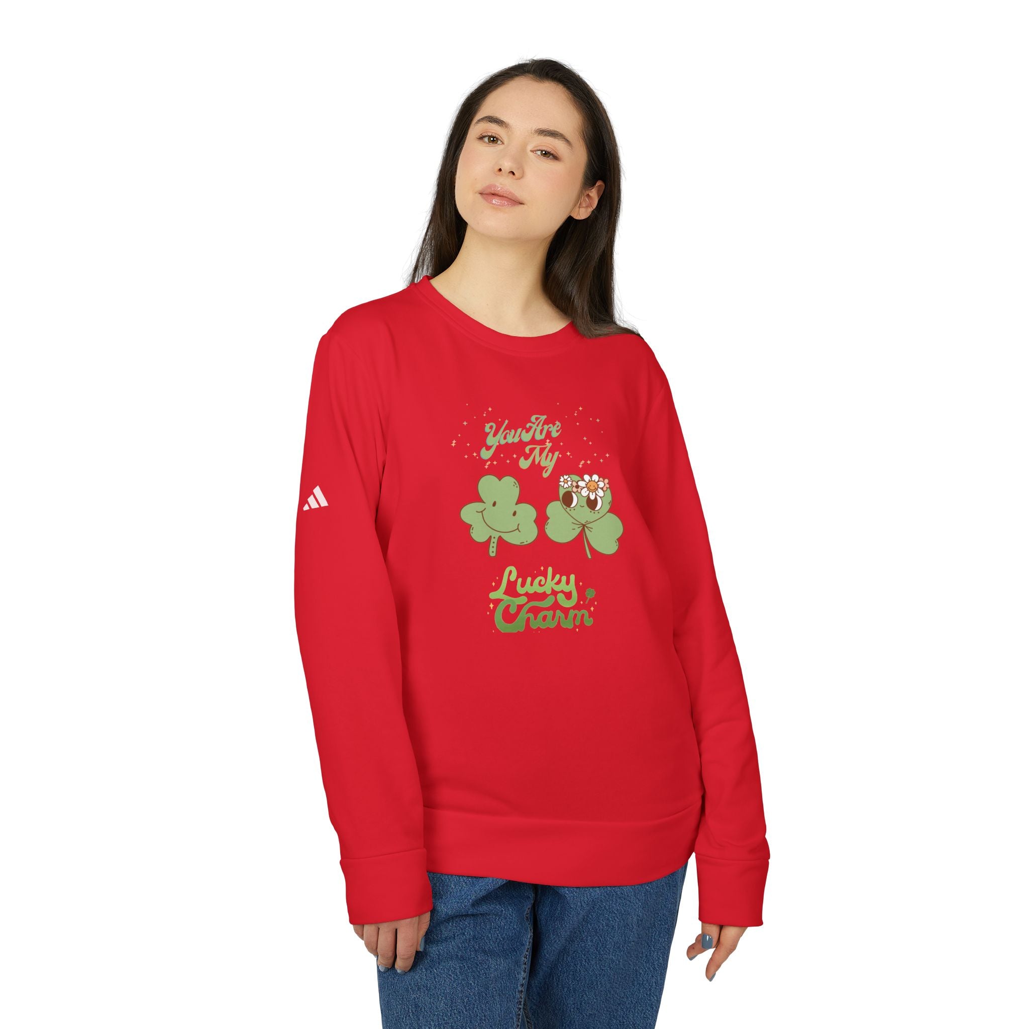 You’re My Lucky Charm Fleece Crewneck Sweatshirt