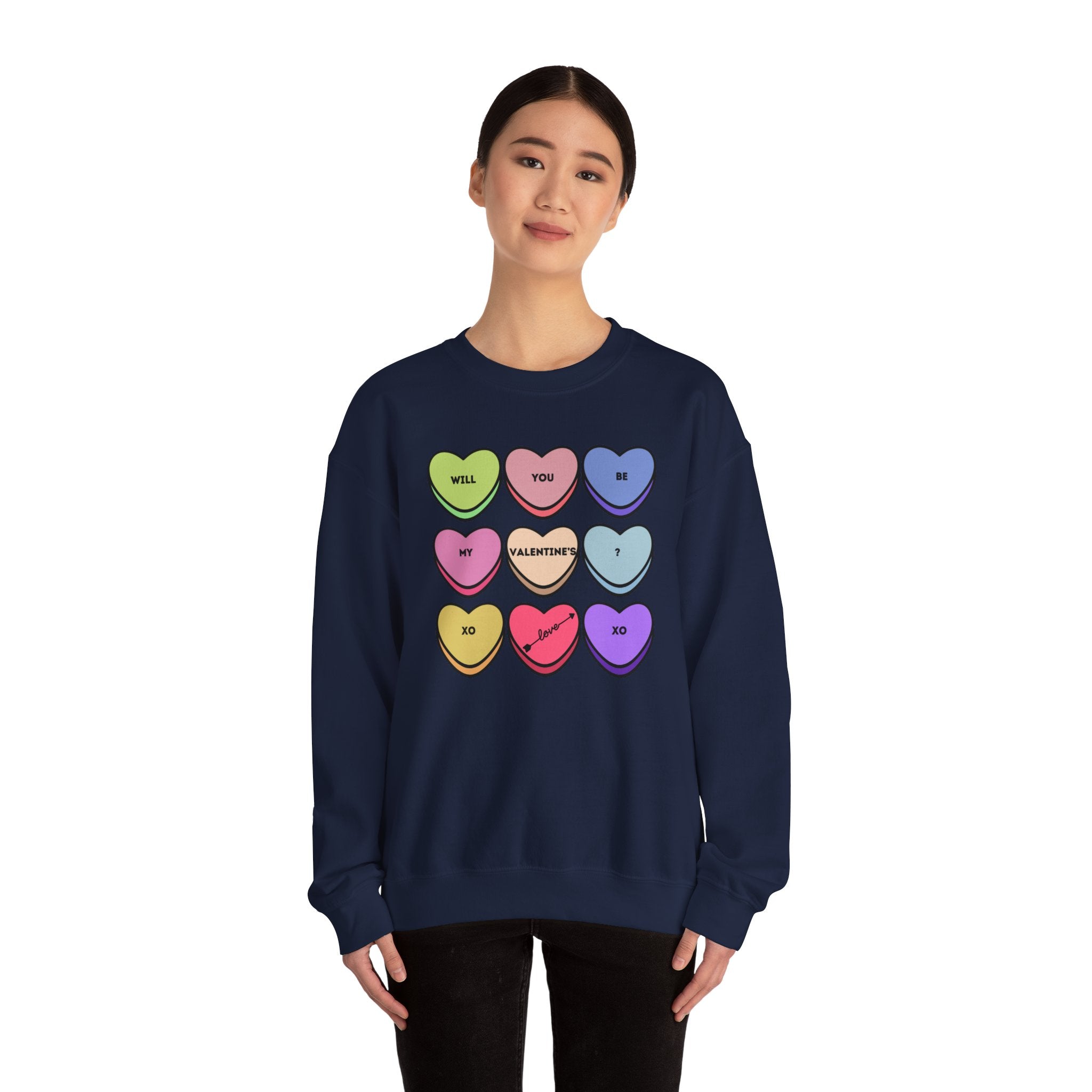 Will You Be My Valentine? Unisex Heavy Blend™ Crewneck Sweatshirt