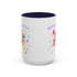 Little Miss April Fool's  Day Accent Coffee Mug - Fun & Whimsical 11oz/15oz