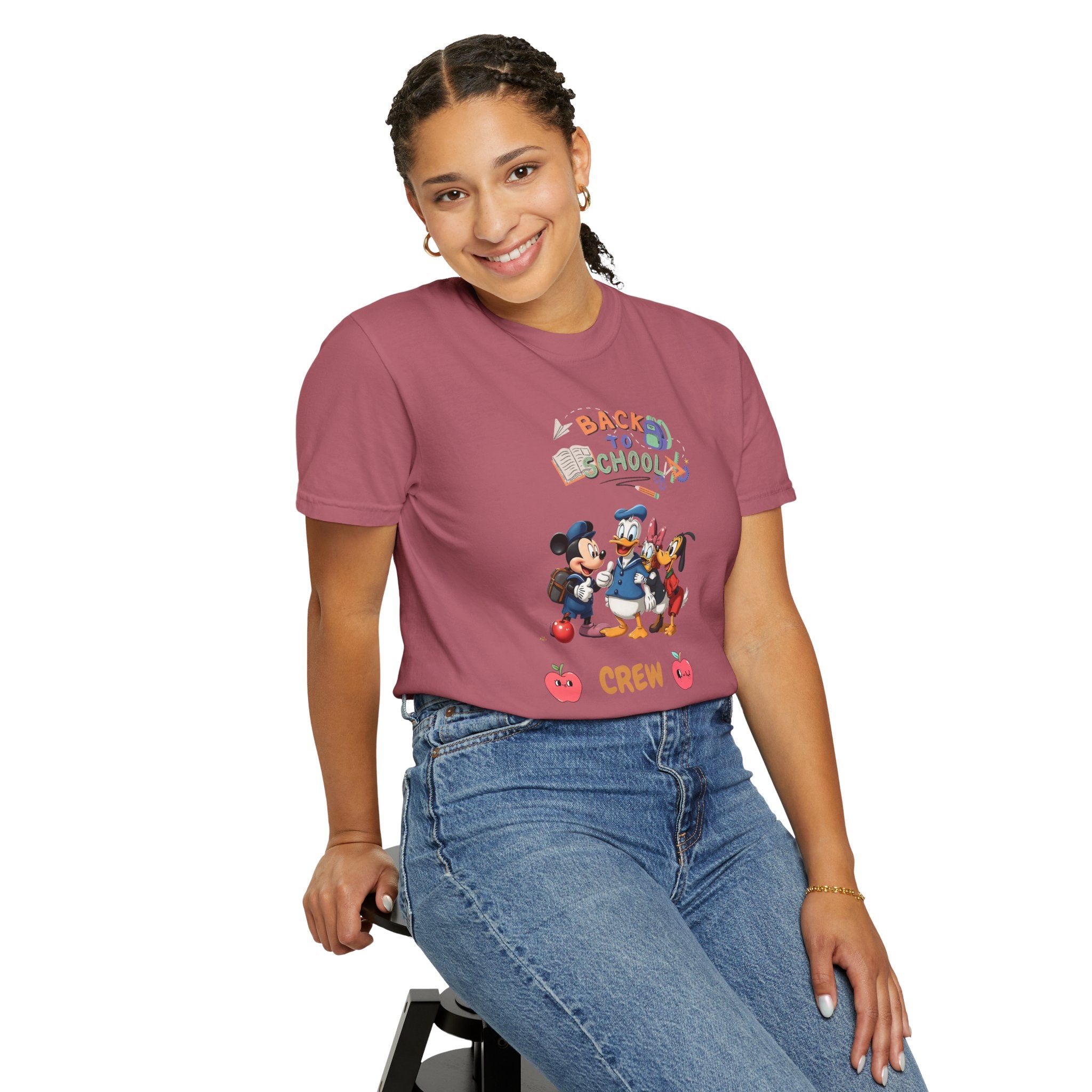 Back to School Crew Unisex Dyed T-Shirt