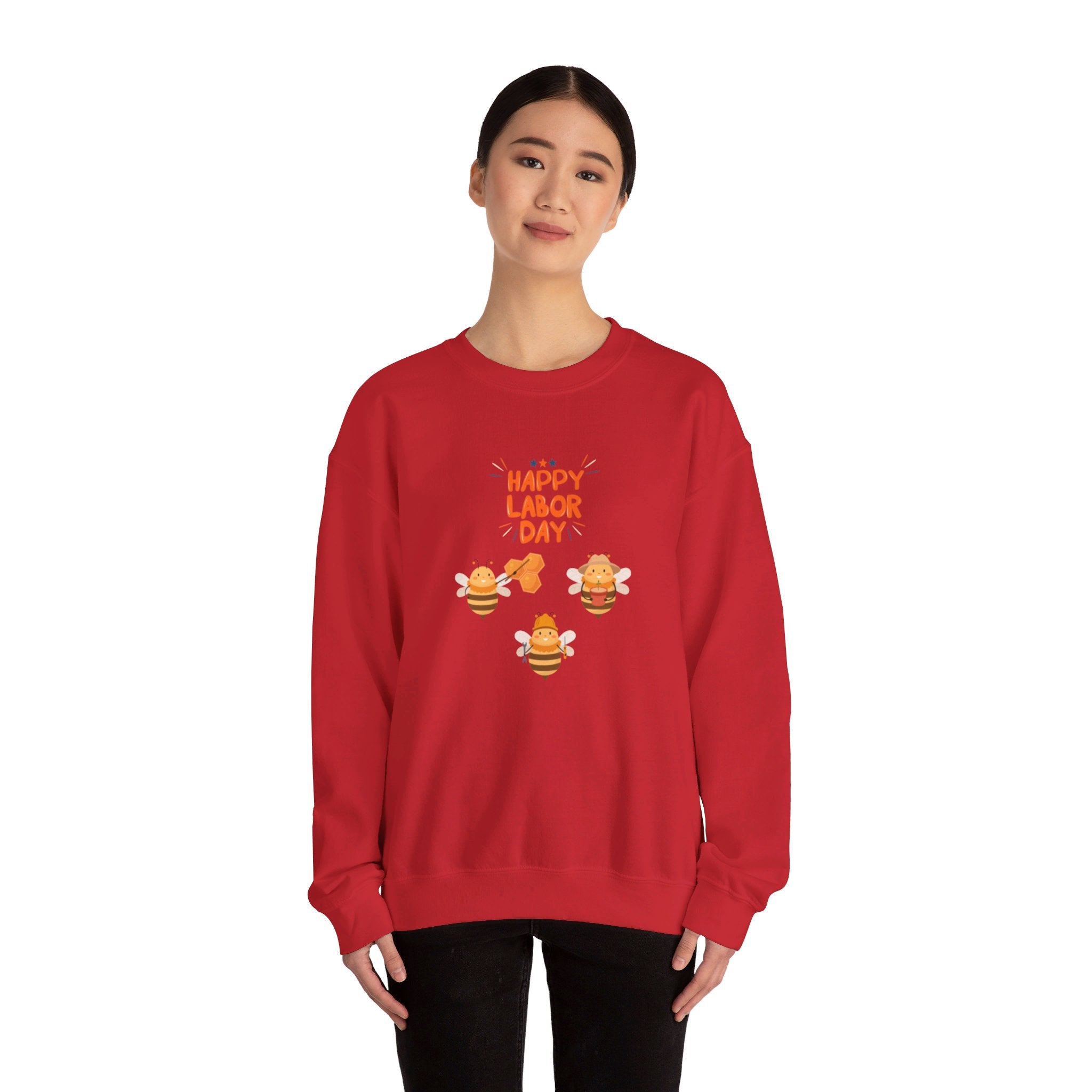 Bee Labor Day Unisex Heavy Blend™ Crewneck Sweatshirt