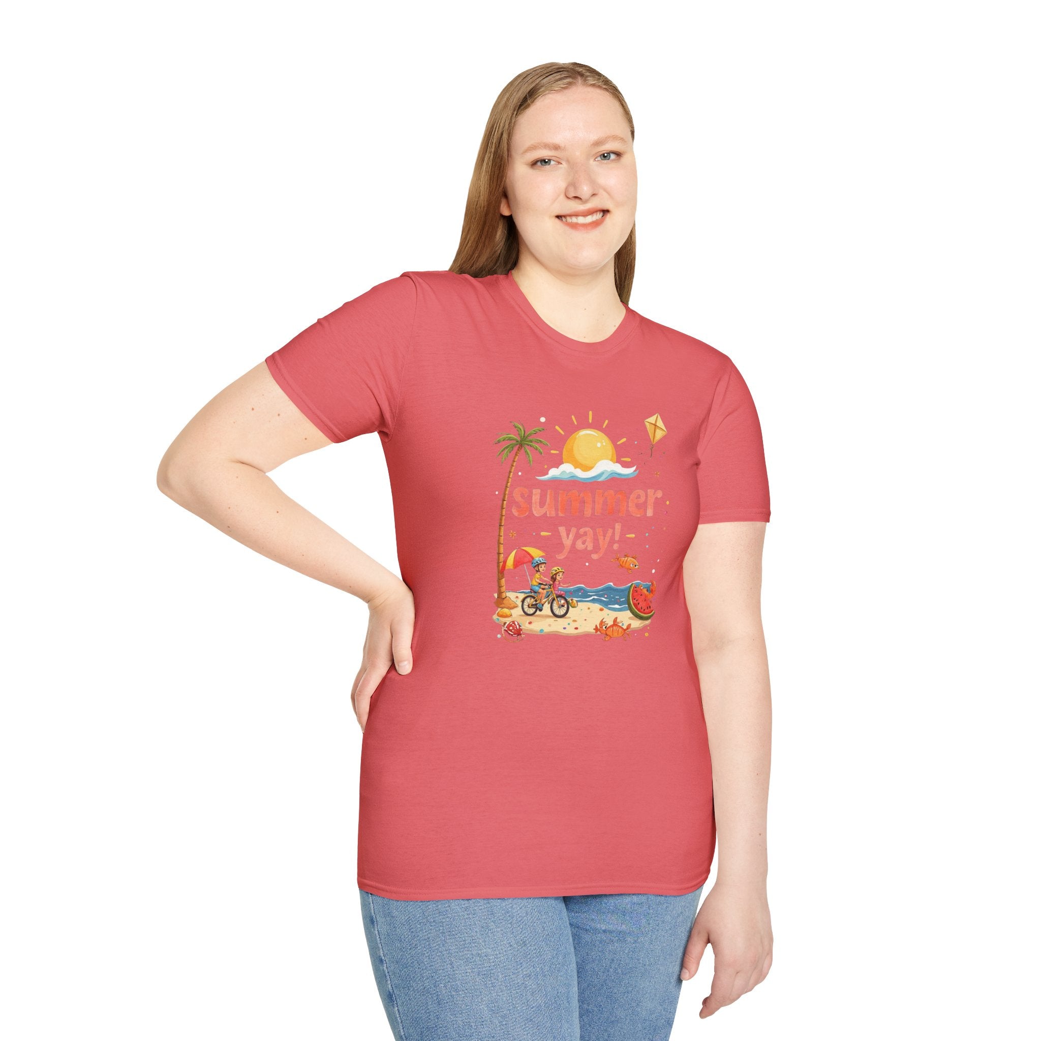 Summer Yay! T-Shirt - Unisex Softstyle Tee