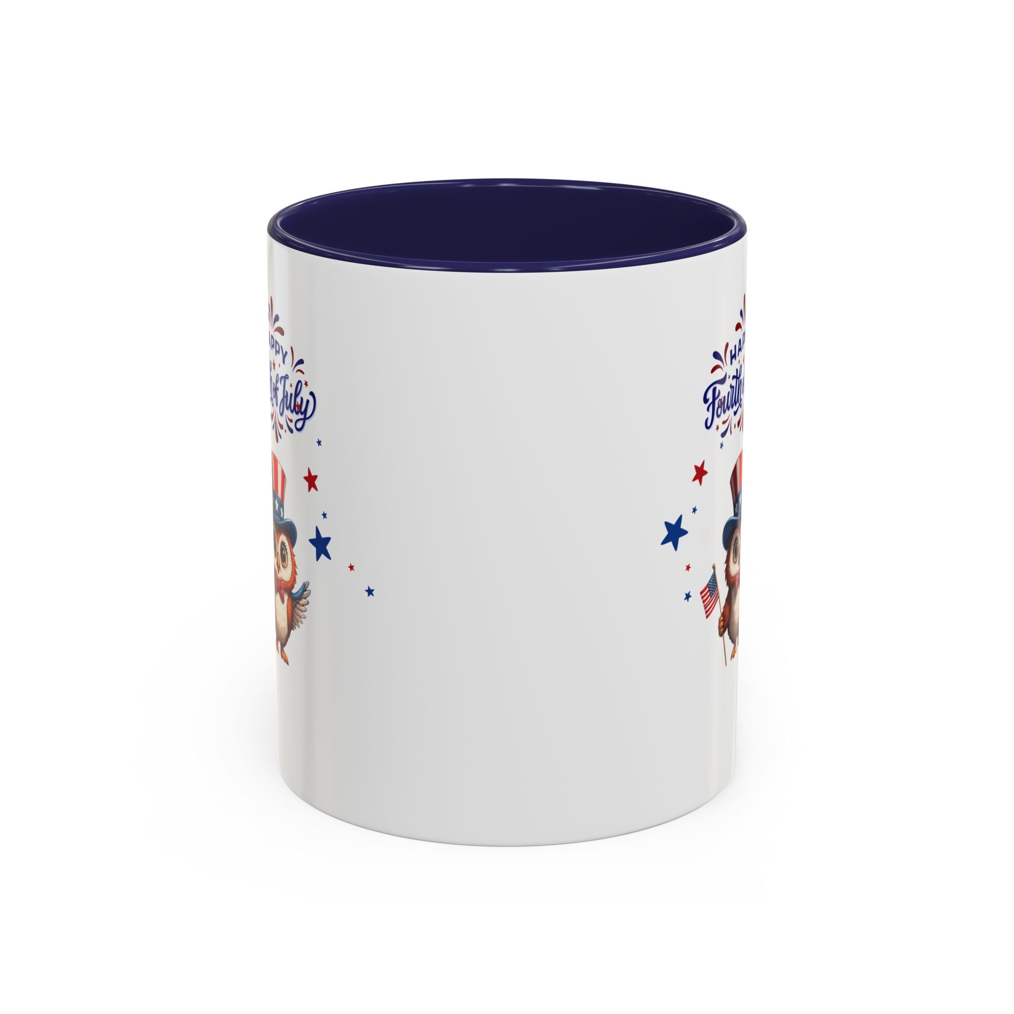 American Eagle Happy 4th of July Coffee Mug