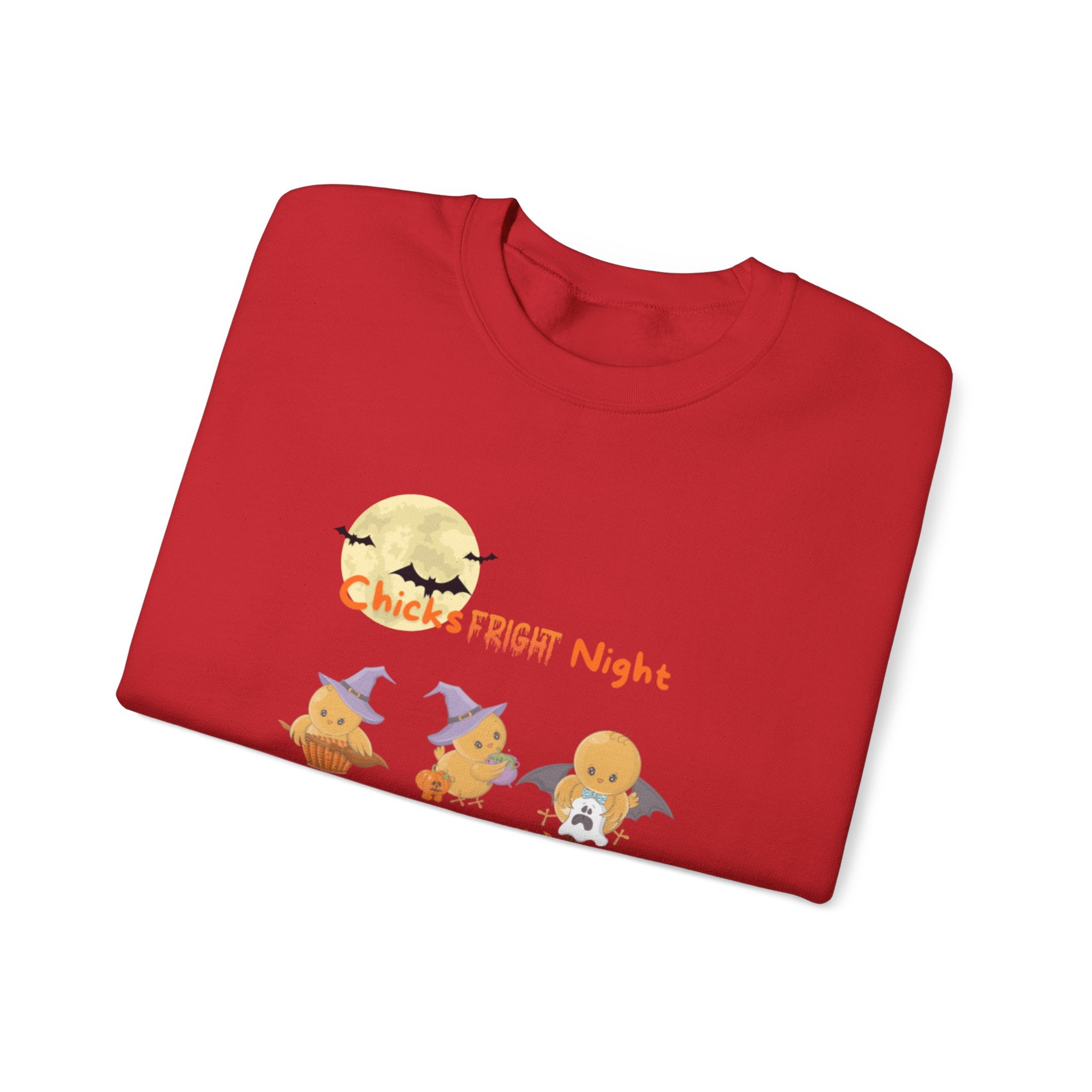 Chicks Fright Night Unisex Heavy Blend™ Crewneck Sweatshirt