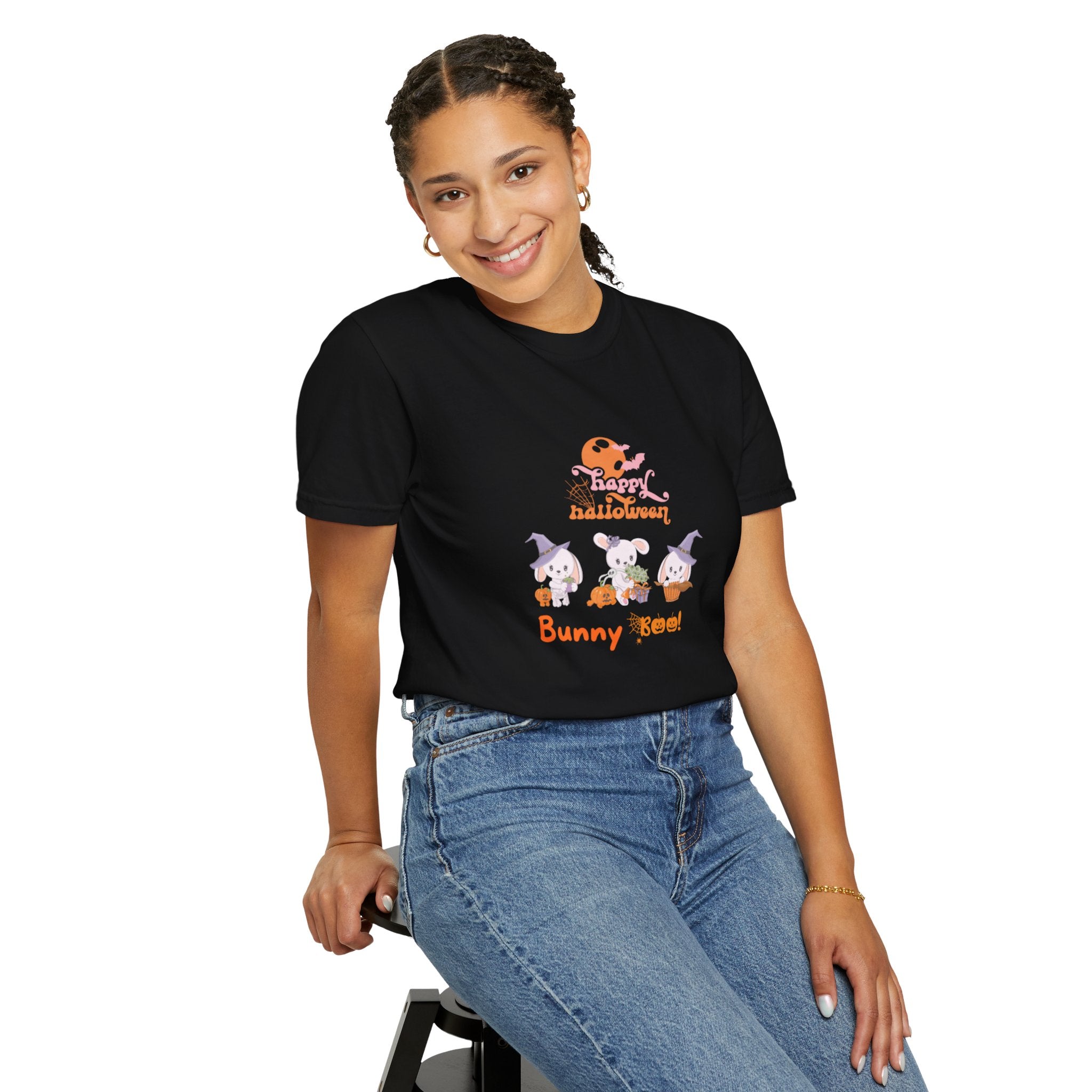 Bunny Boo Unisex Garment-Dyed T-shirt