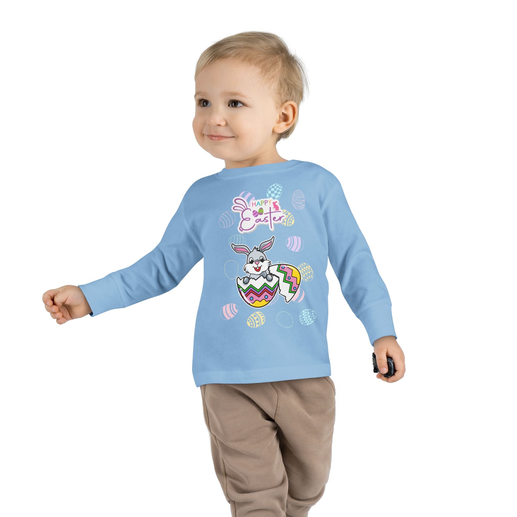 Easter Greetings Toddler Long Sleeve Tee