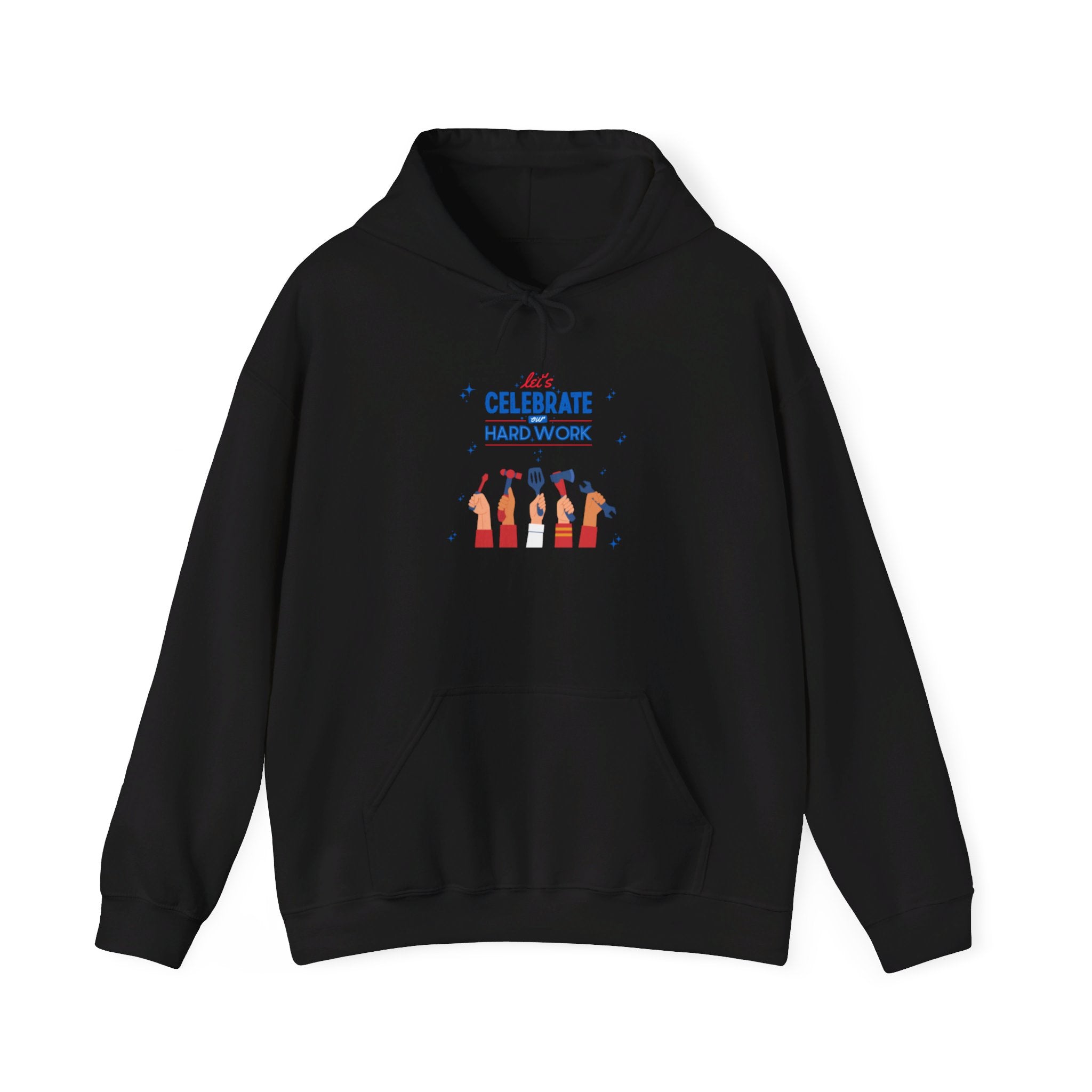 Let's Celebrate Our Hard Work Unisex Heavy Blend™ Hooded Sweatshirt