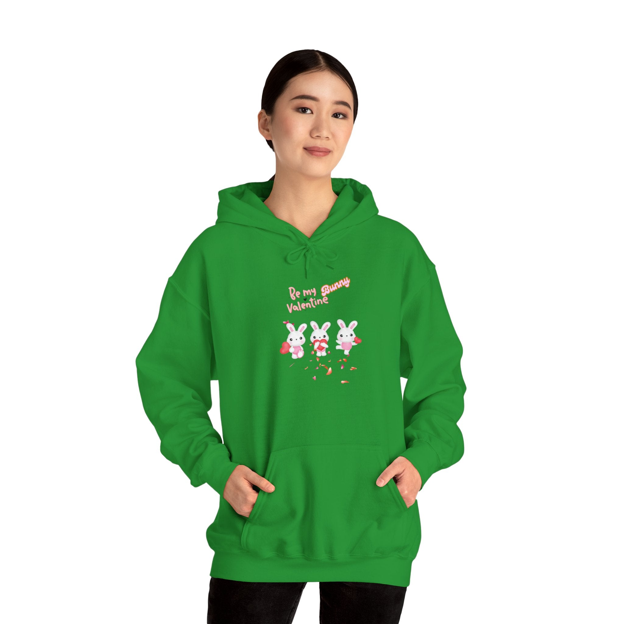 My Bunny Valentine Unisex Heavy Blend™ Hooded Sweatshirt