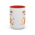 Autumn Vibes Accent Coffee Mug (11, 15oz)