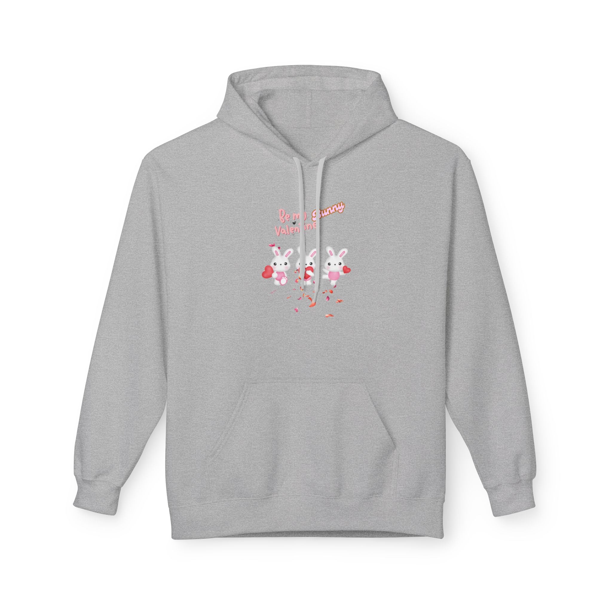 My Bunny Valentine Unisex Midweight Softstyle Fleece Hoodie