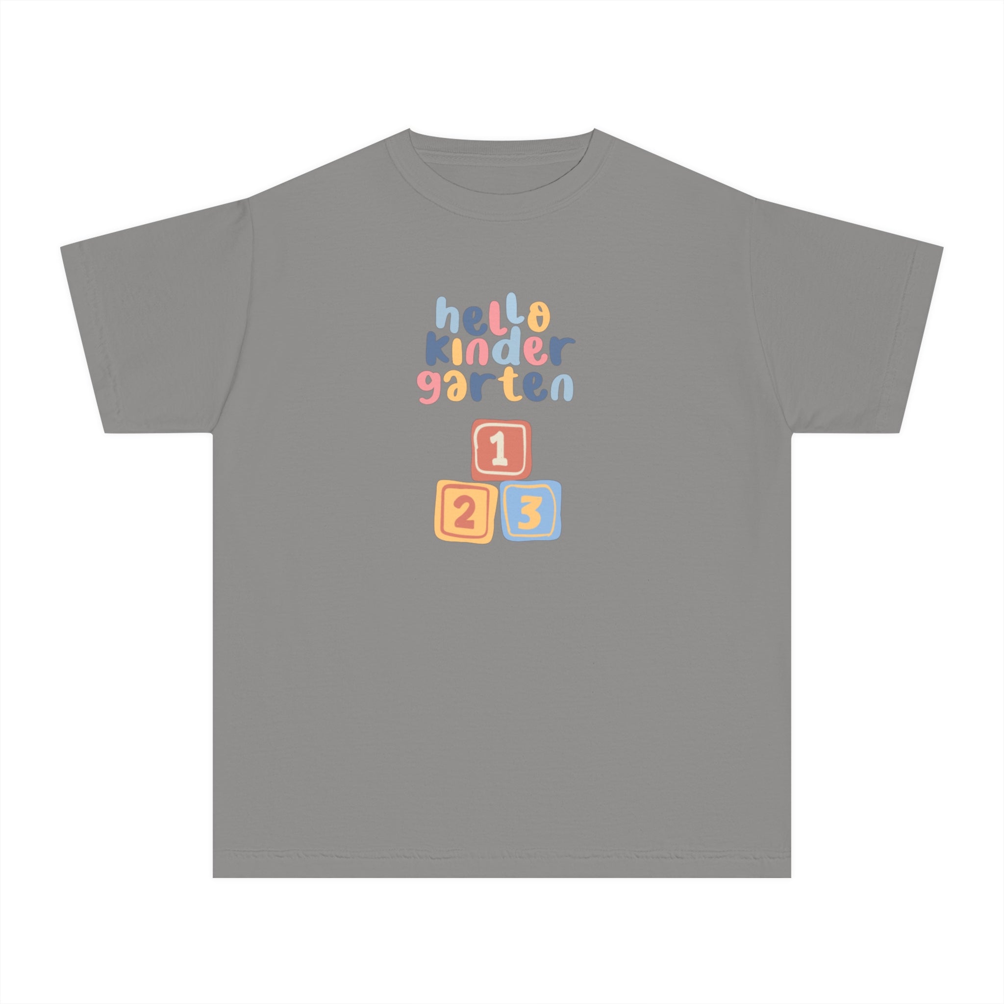 Hello Kindergarten Youth Midweight Tee