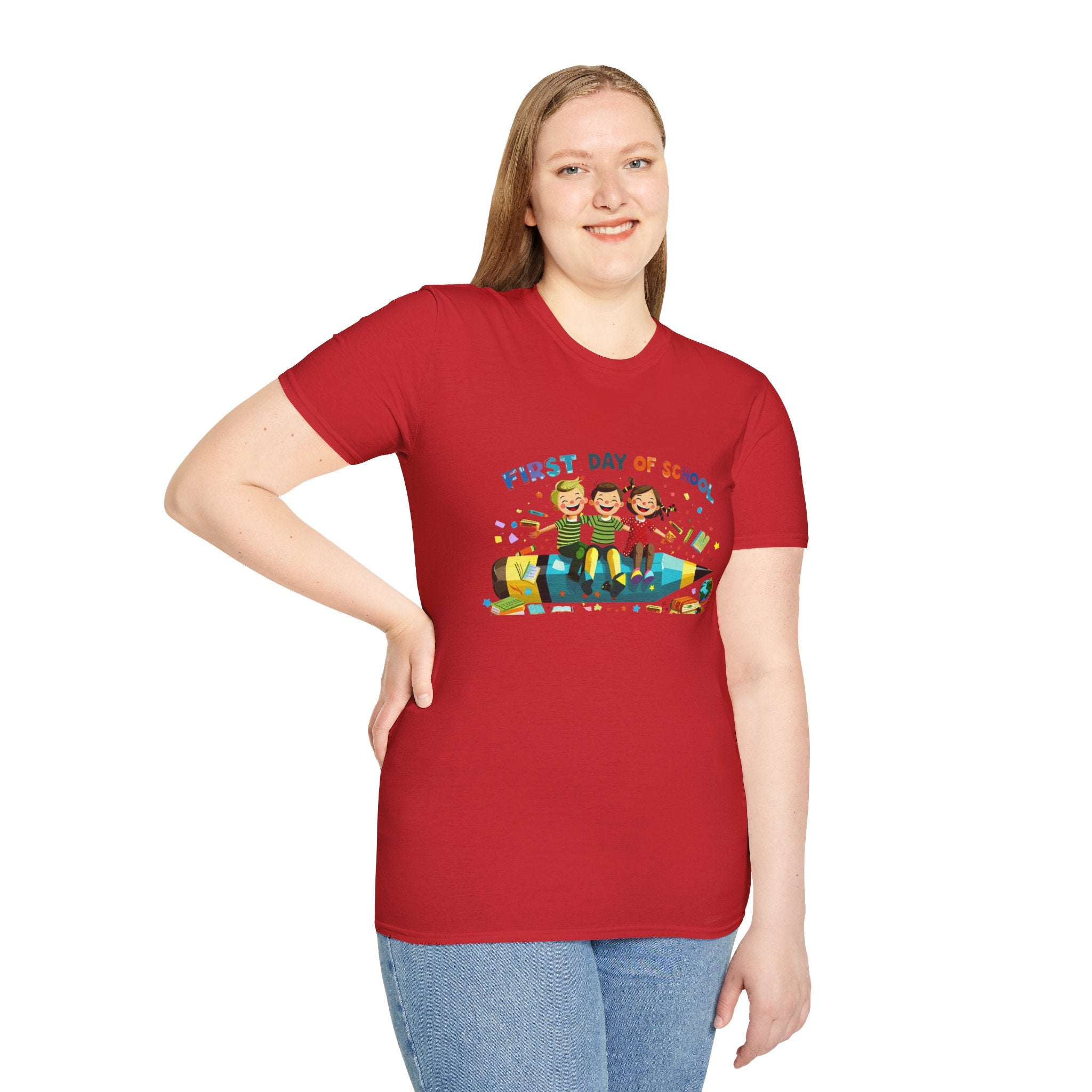 First Day of School Unisex Softstyle T-Shirt