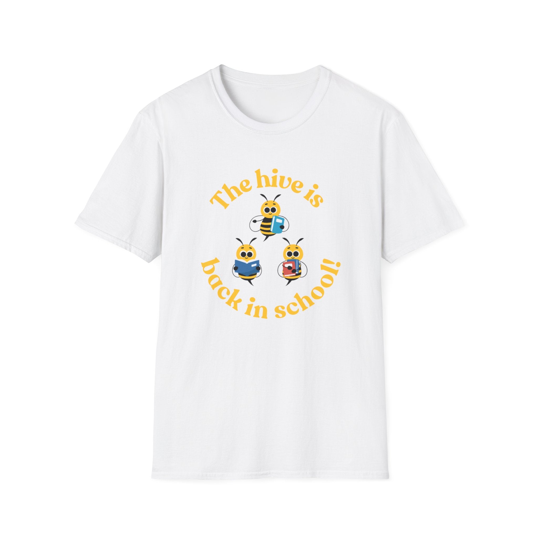 The Hive Is Back In School Unisex Softstyle T-Shirt