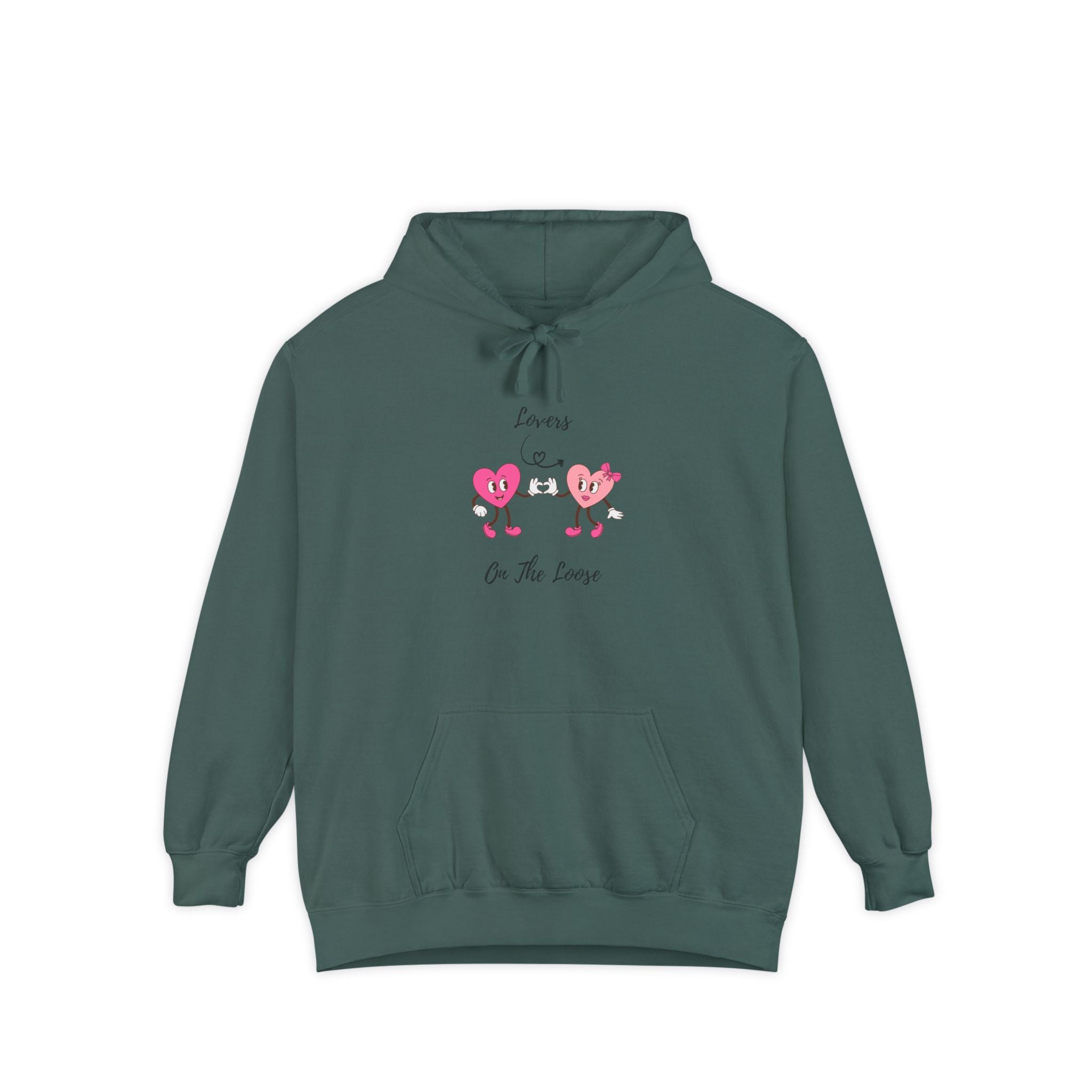Lovers On The Loose Unisex Garment-Dyed Hoodie