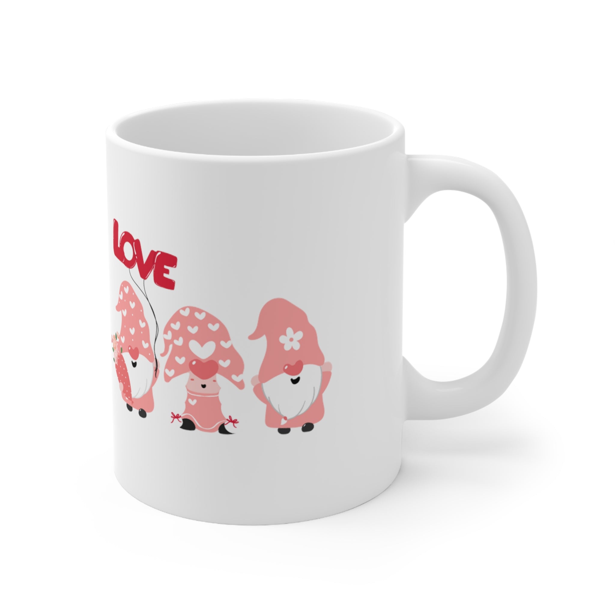 Love Gnome Day Ceramic Mug 11oz