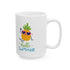 Hello Summer Fun Ceramic Mug, (11oz, 15oz)