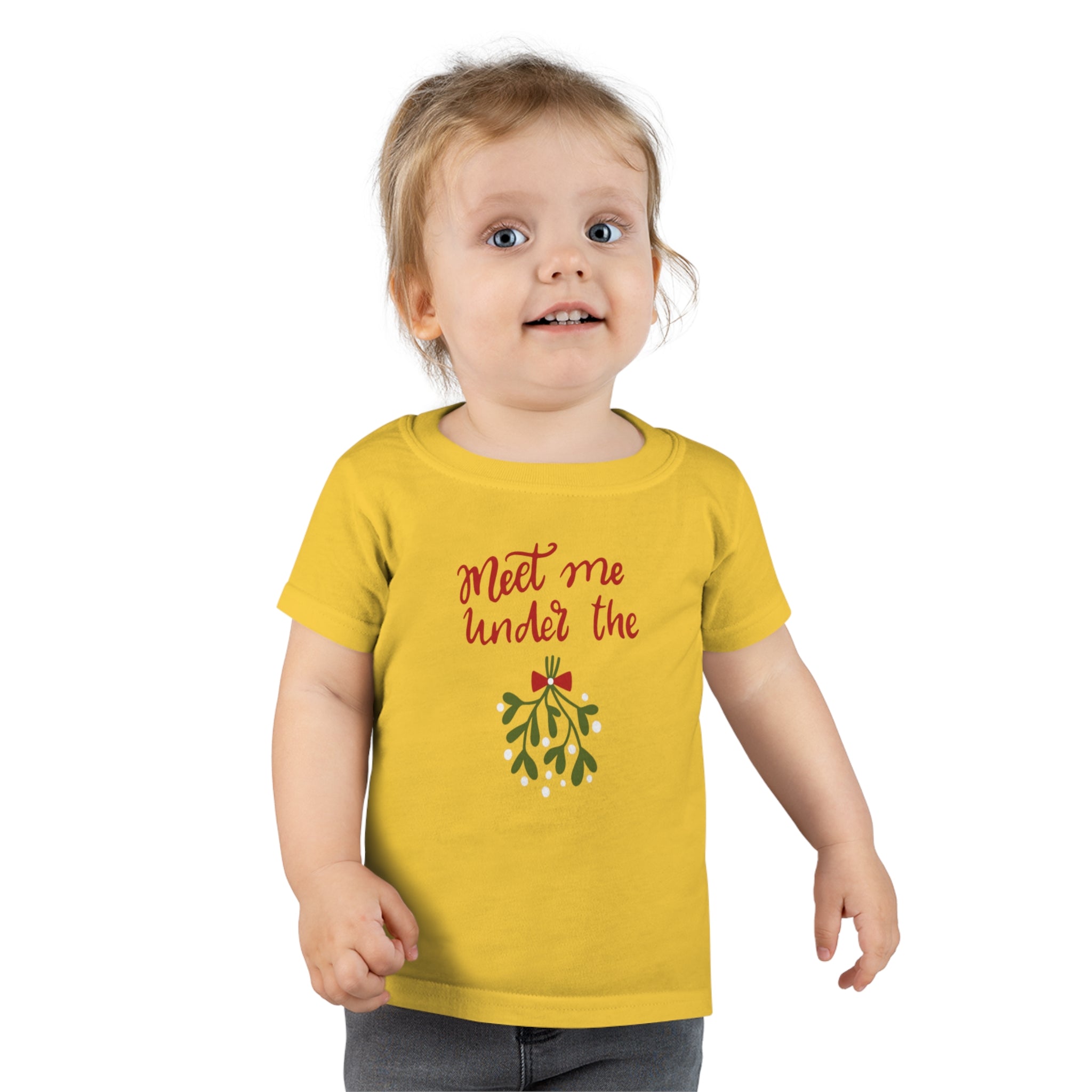 Meet Me Under The Mistletoe Toddler T-shirt