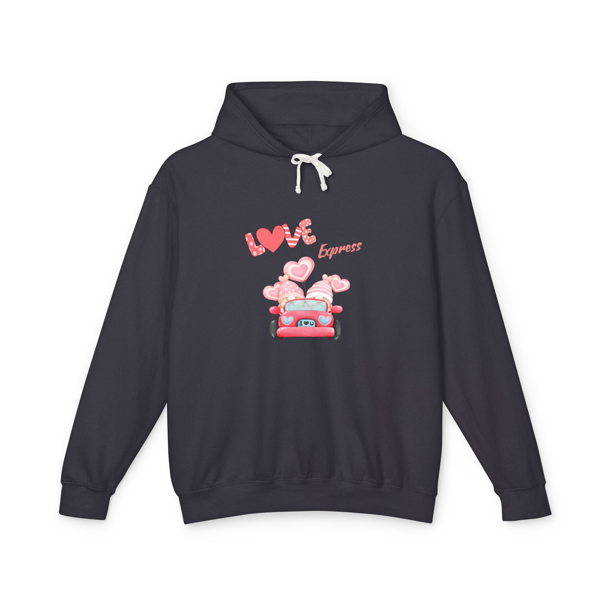 Love Express Unisex Lightweight Hooded Sweatshirt
