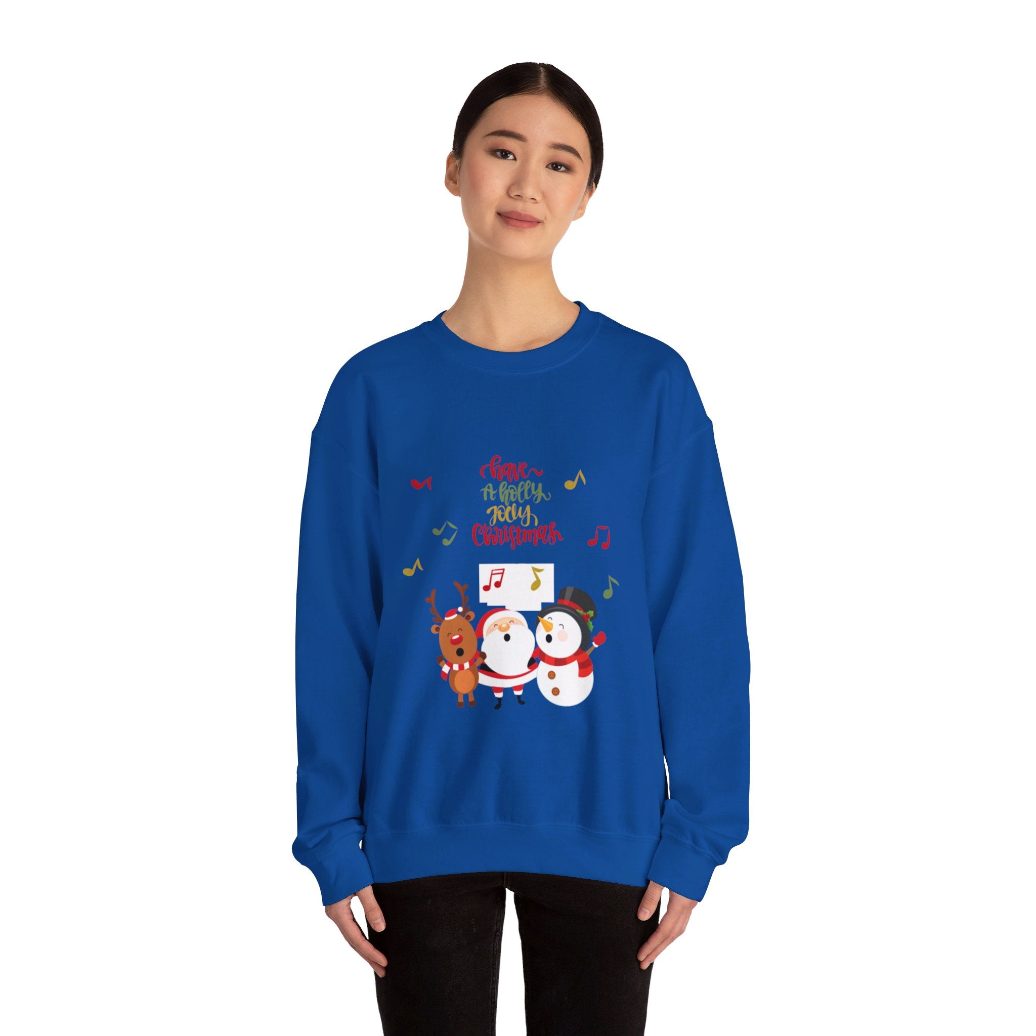 Have A Holly Jolly Christmas Unisex Heavy Blend™ Crewneck Sweatshirt