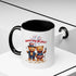 Happy 4th of July Teddy Bear Couple Coffee Mug