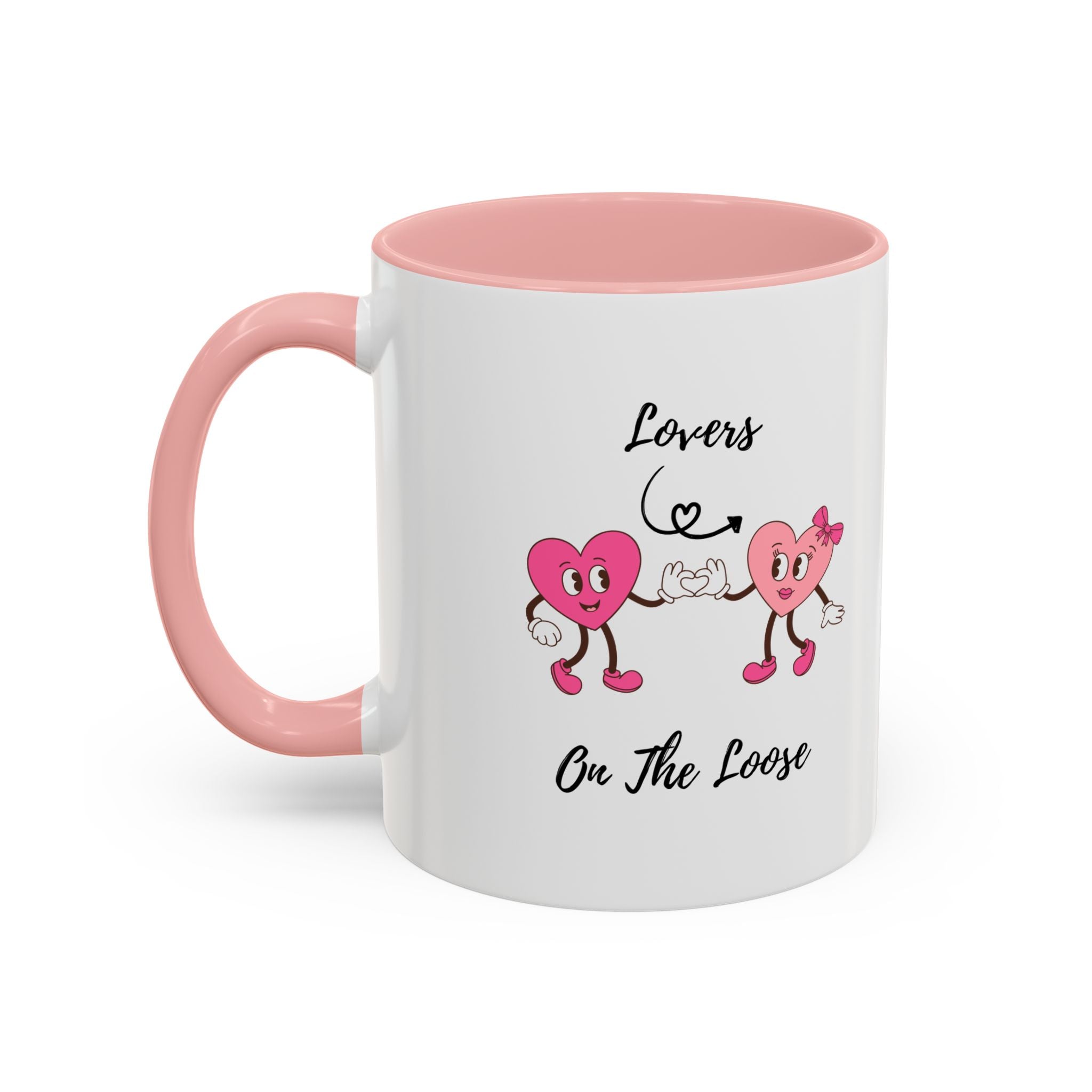 Lovers On The Loose Accent Coffee Mug (11, 15oz)