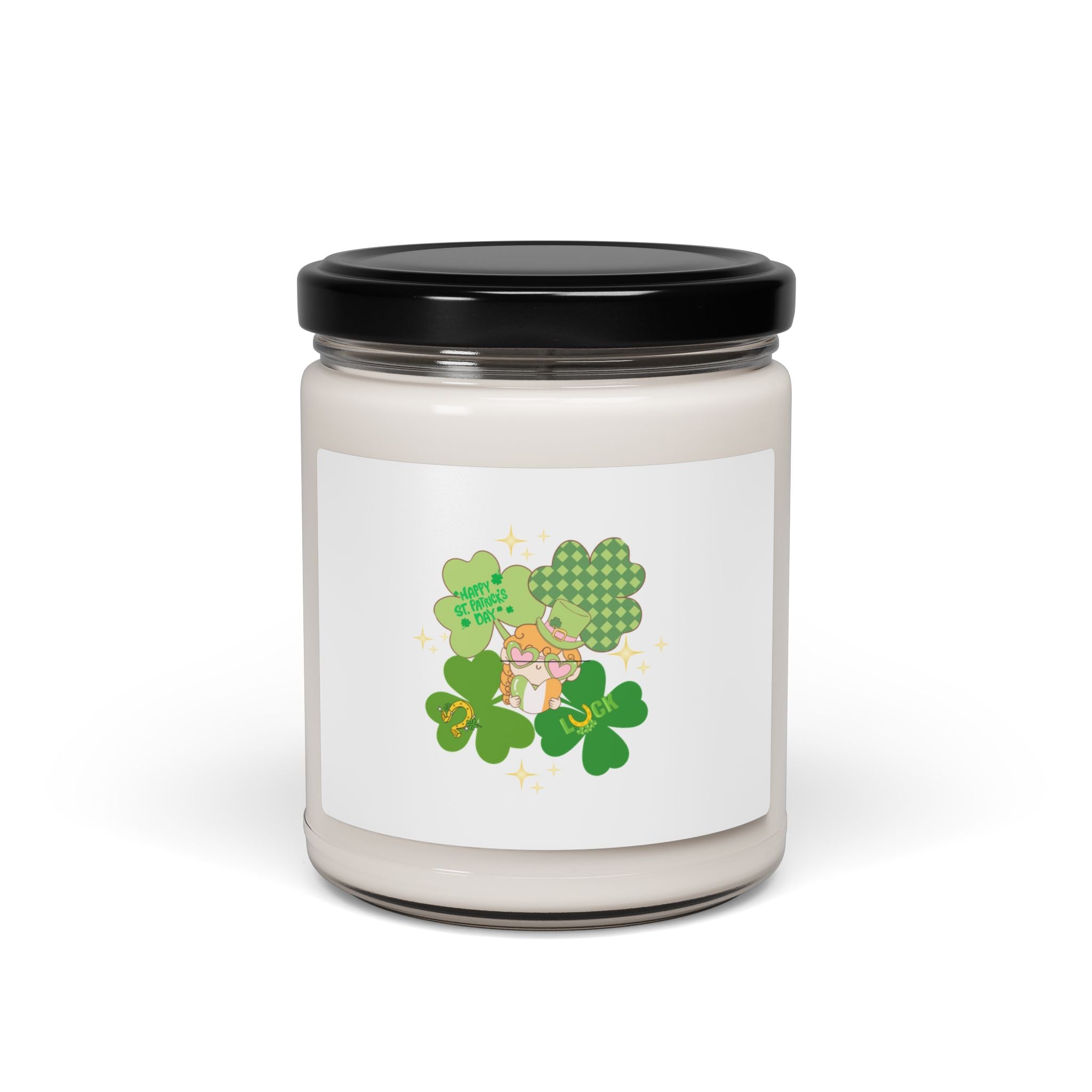 Retro St. Paddy's Day  Scented Soy Candle - 9oz