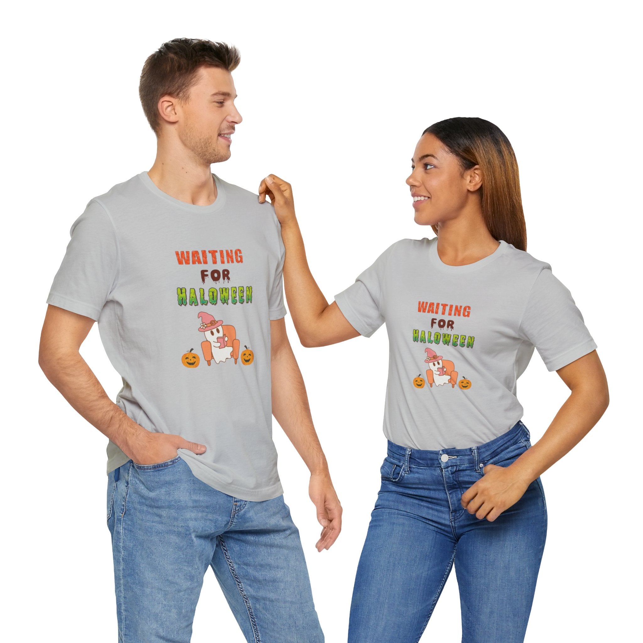 Waiting For Halloween Unisex Jersey Short Sleeve Tee