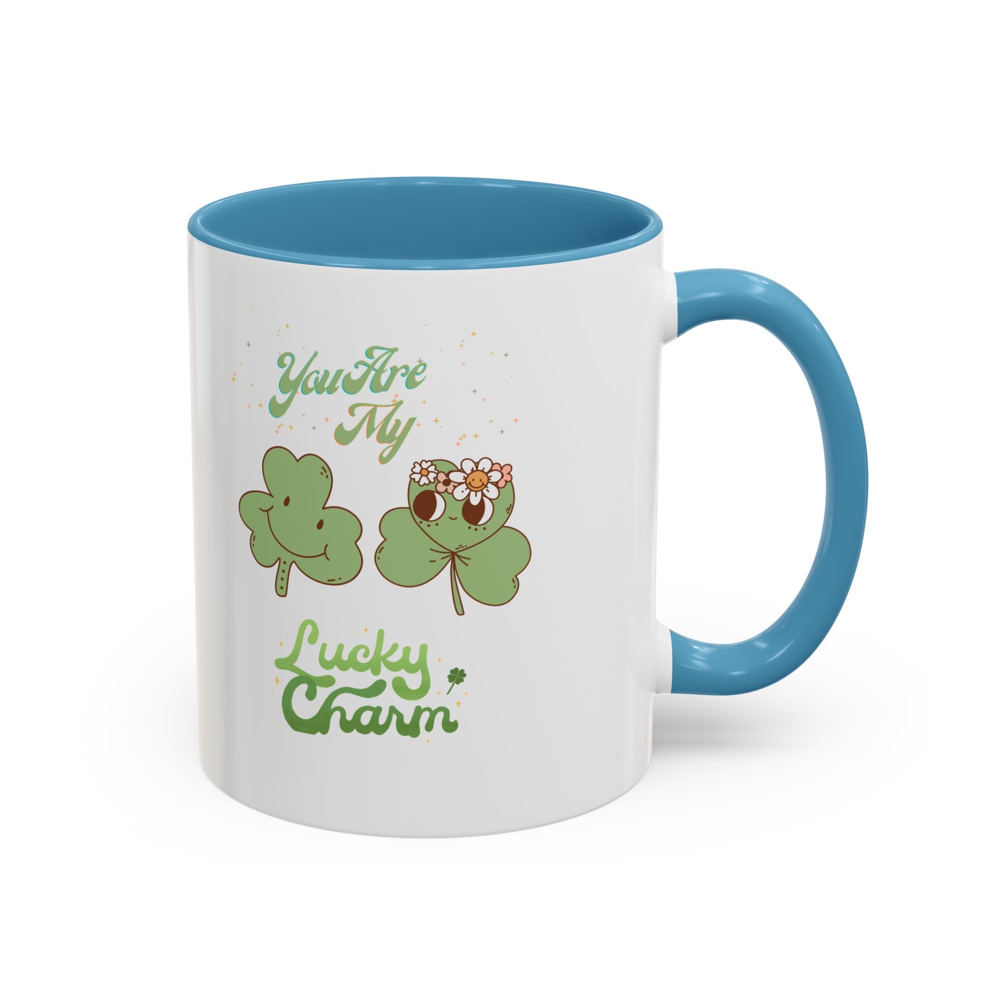 You're my Lucky Charm Accent Coffee Mug - St. Patrick's Day Gift