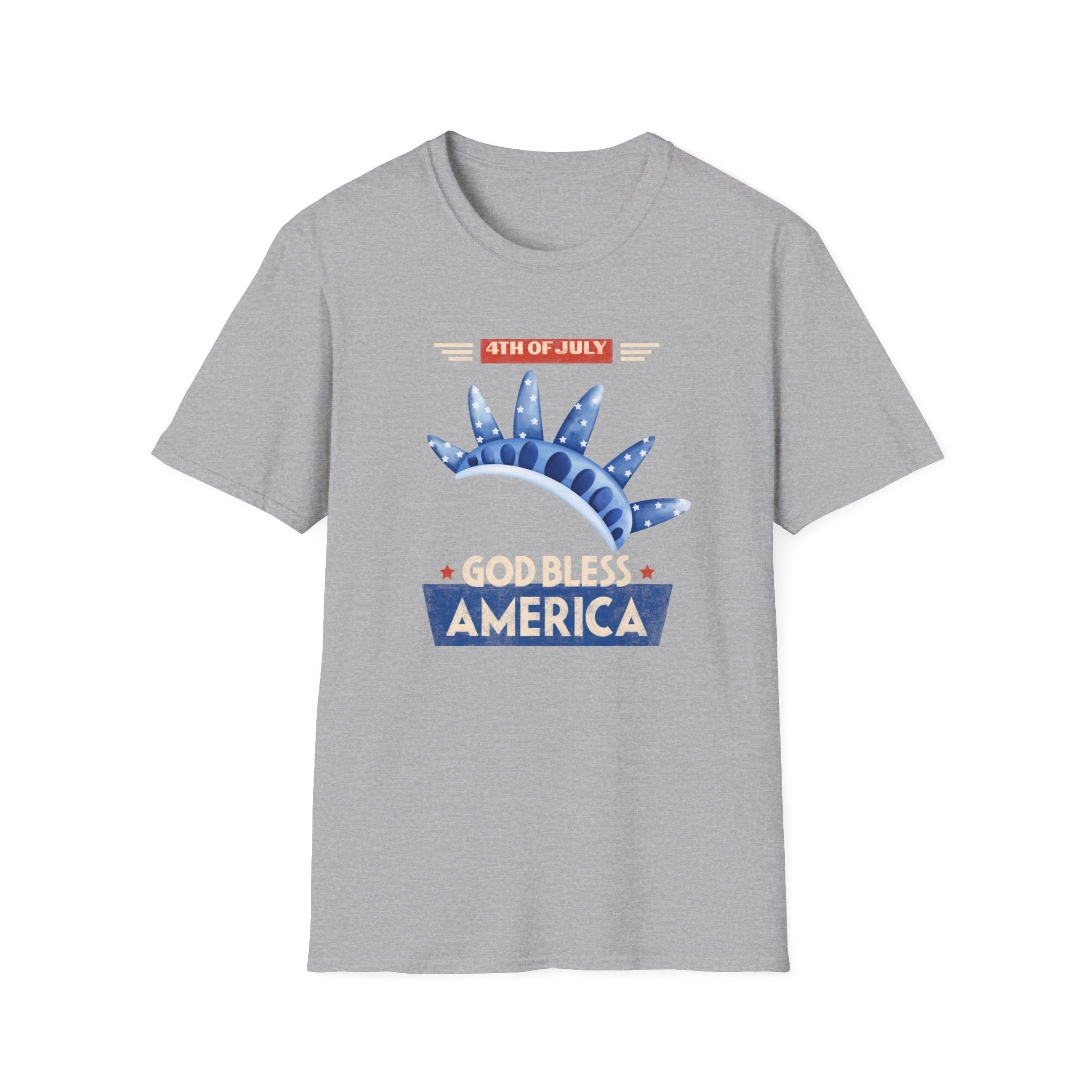 God Bless America Unisex Softstyle T-Shirt