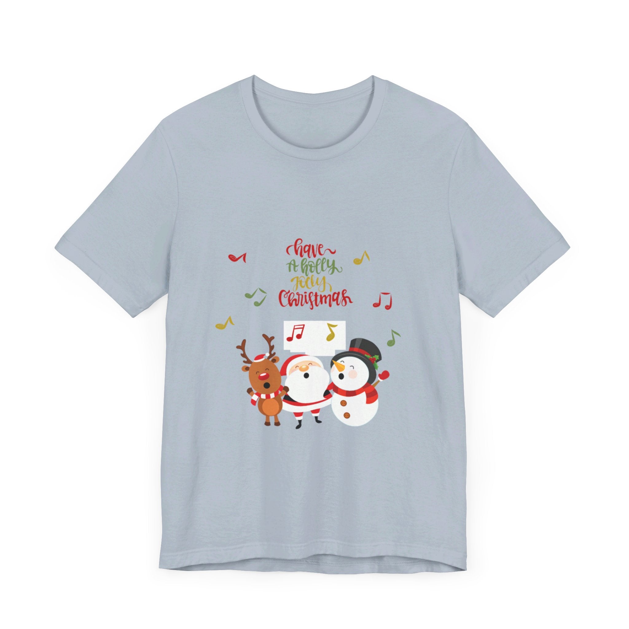 Have A Holly Jolly Christmas Unisex Jersey Short Sleeve Tee