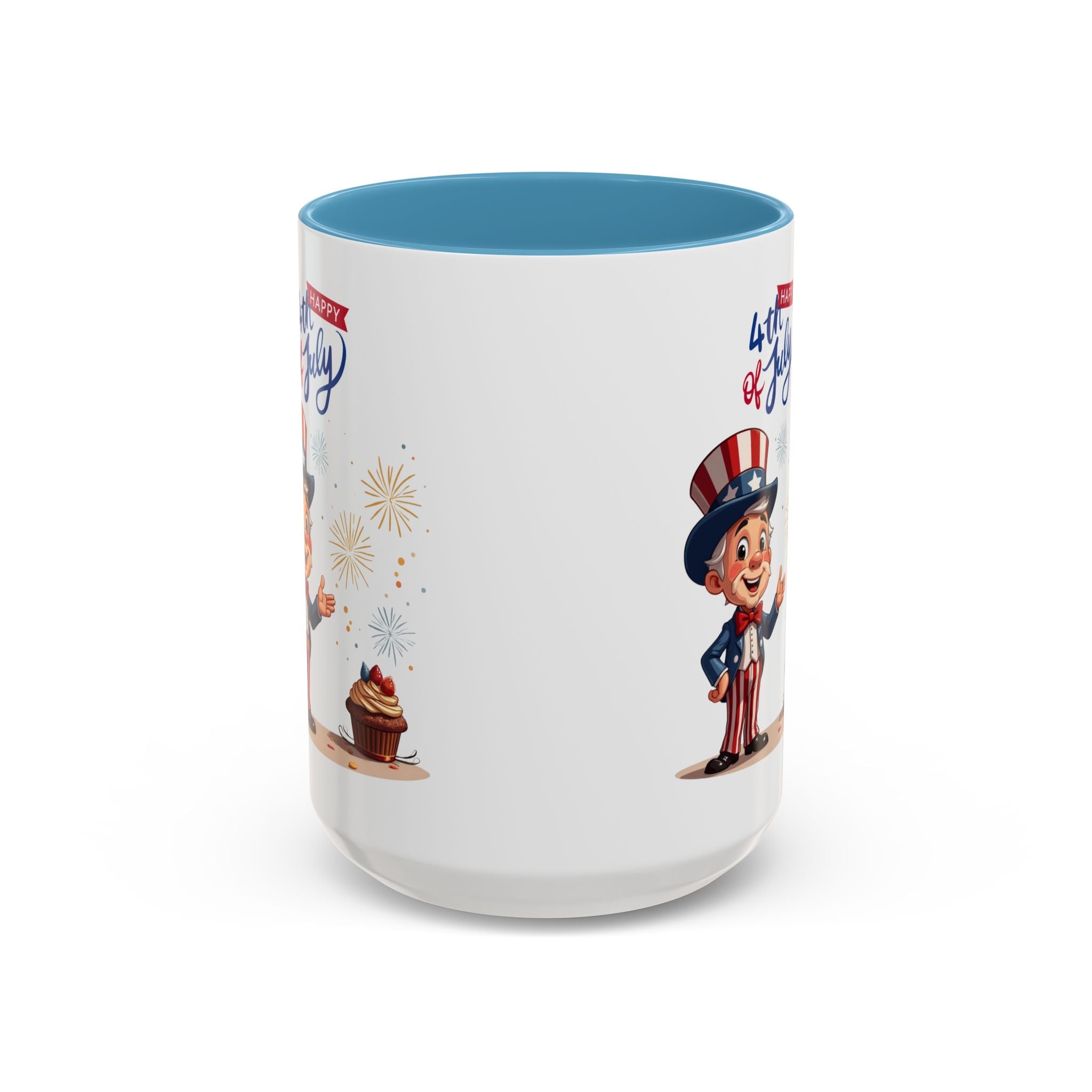 Uncle Sam Happy 4th of July Coffee Mug