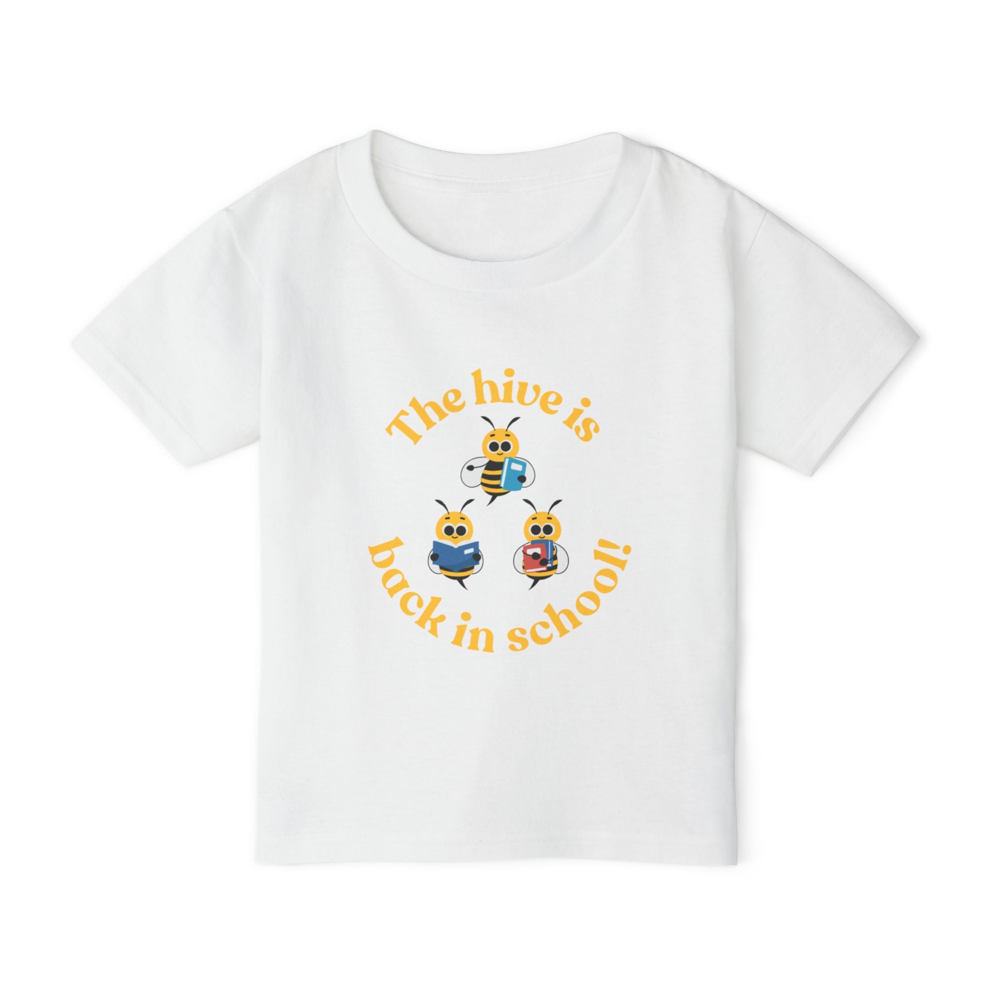 The Hive Is Back In School Heavy Cotton™ Toddler T-shirt