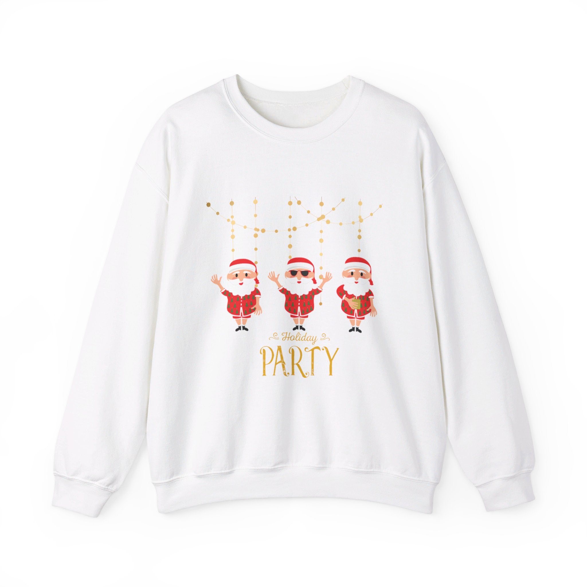 Santa's Holiday Party Unisex Heavy Blend™ Crewneck Sweatshirt