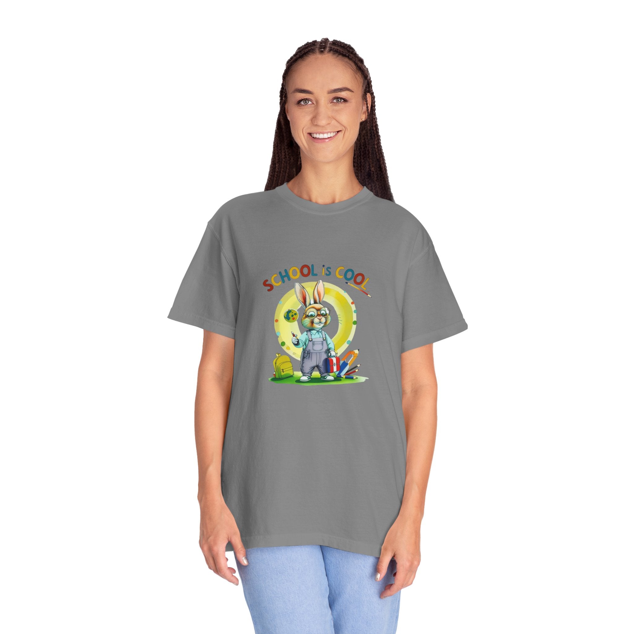 School is Cool Unisex Garment-Dyed Tee