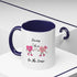 Lovers On The Loose Accent Coffee Mug (11, 15oz)