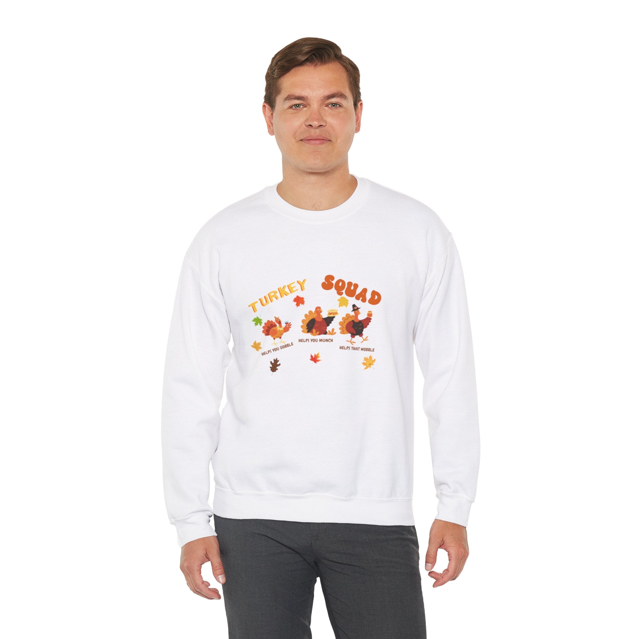 Turkey Squad Unisex Heavy Blend™ Crewneck Sweatshirt