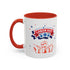 Wish U A Happy Labor Day Accent Coffee Mug (11, 15oz)