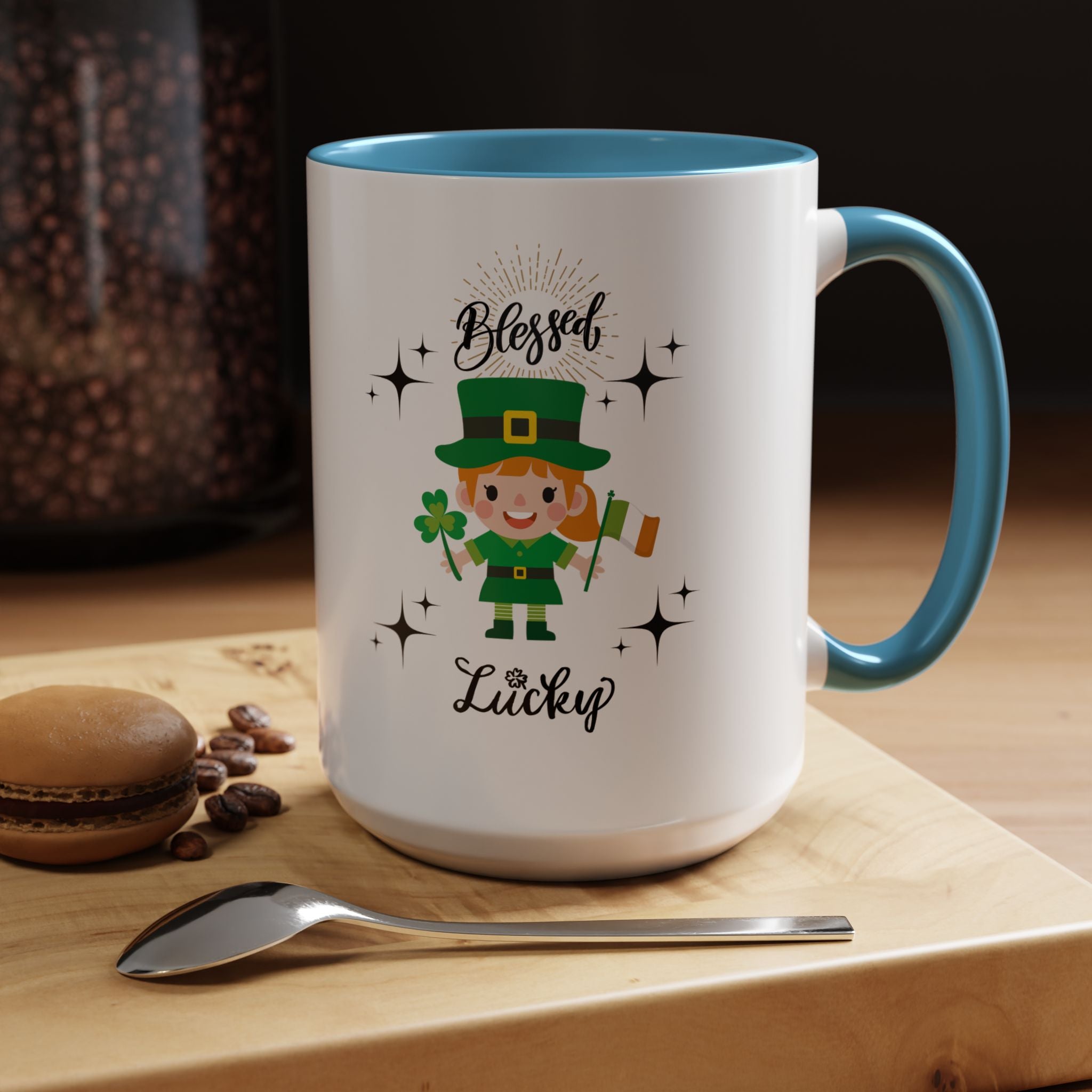Blessed & Lucky St. Patrick's Day Coffee Mug