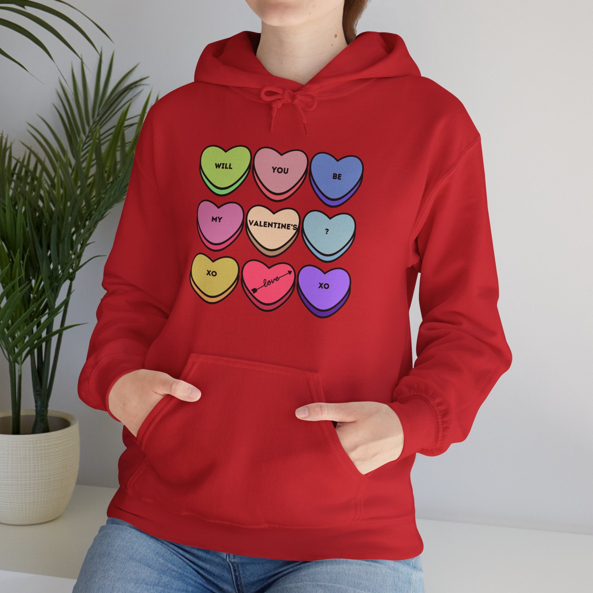 Will You Be My Valentine? Unisex Heavy Blend™ Hooded Sweatshirt
