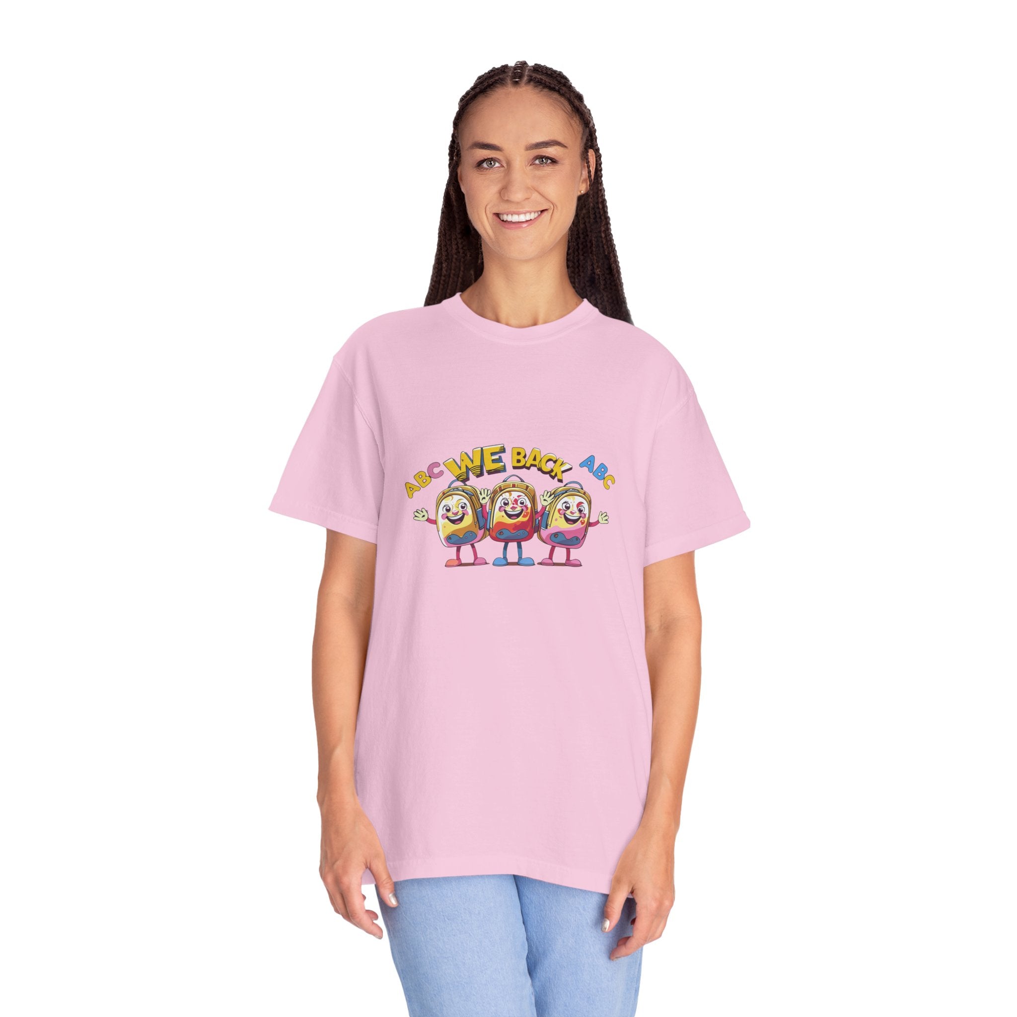 We Back Unisex Garment-Dyed T-shirt
