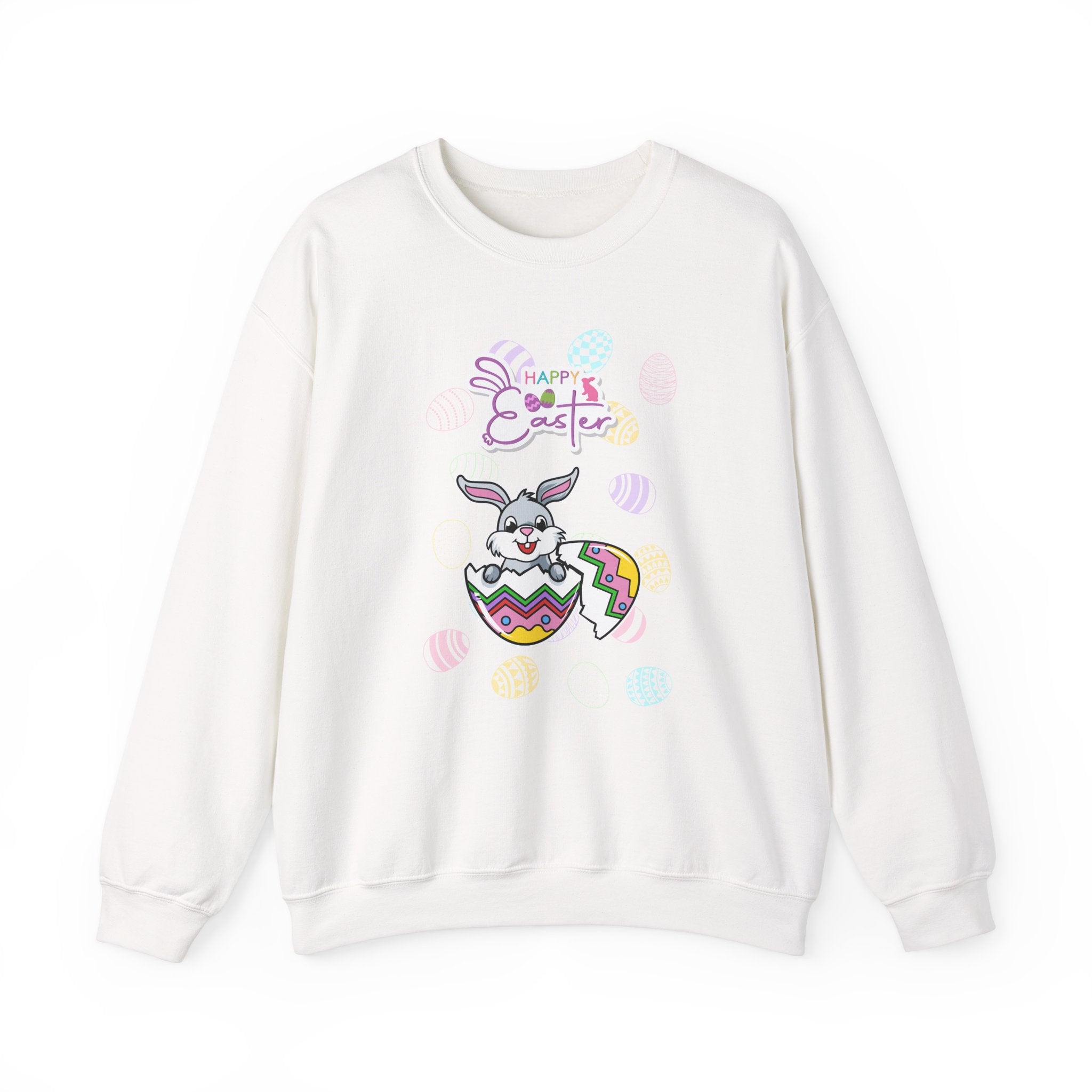 Easter Greetings Crewneck Sweatshirt – Unisex Heavy Blend™ – Happy Easter Design