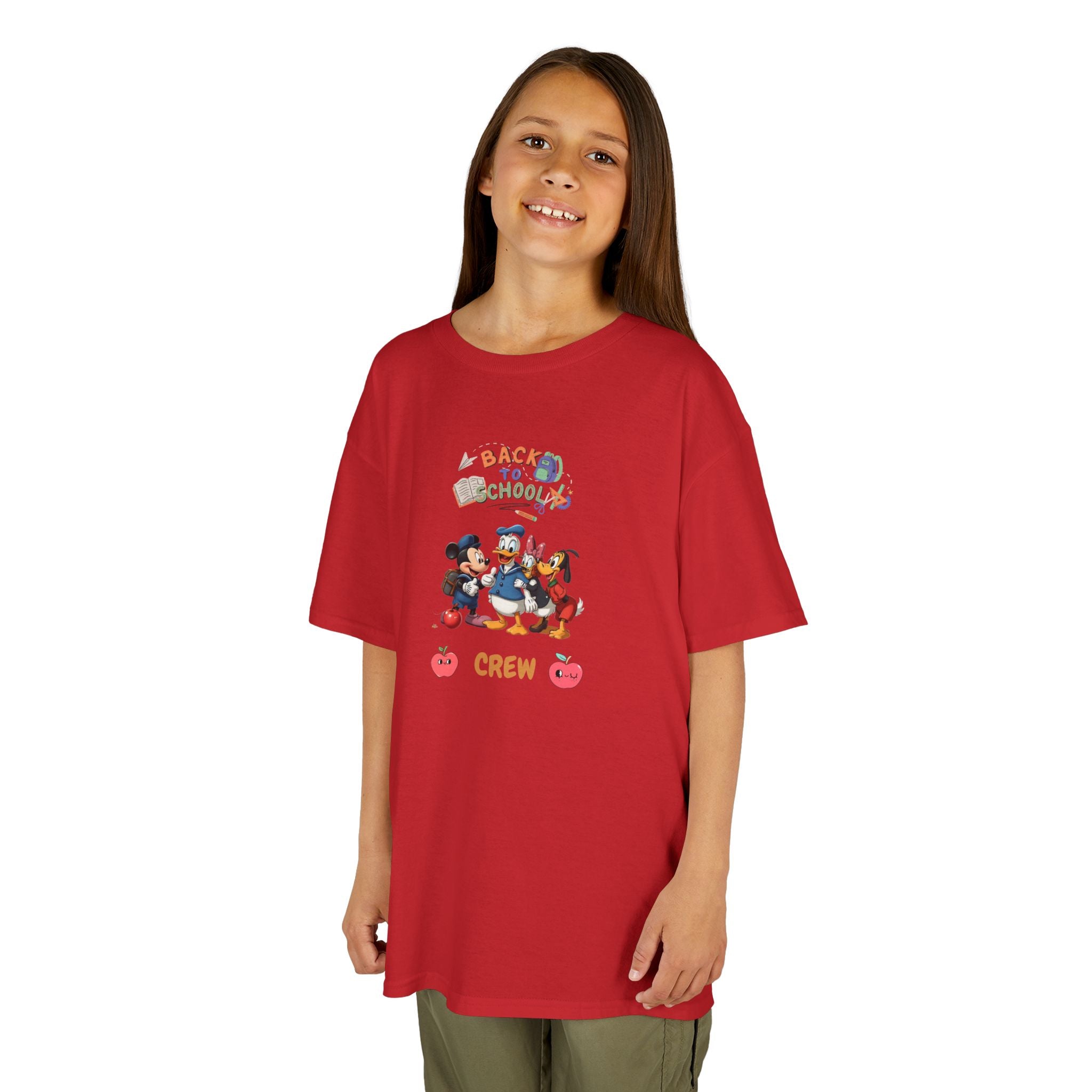 Back to School Crew Kids Heavy Cotton Tee
