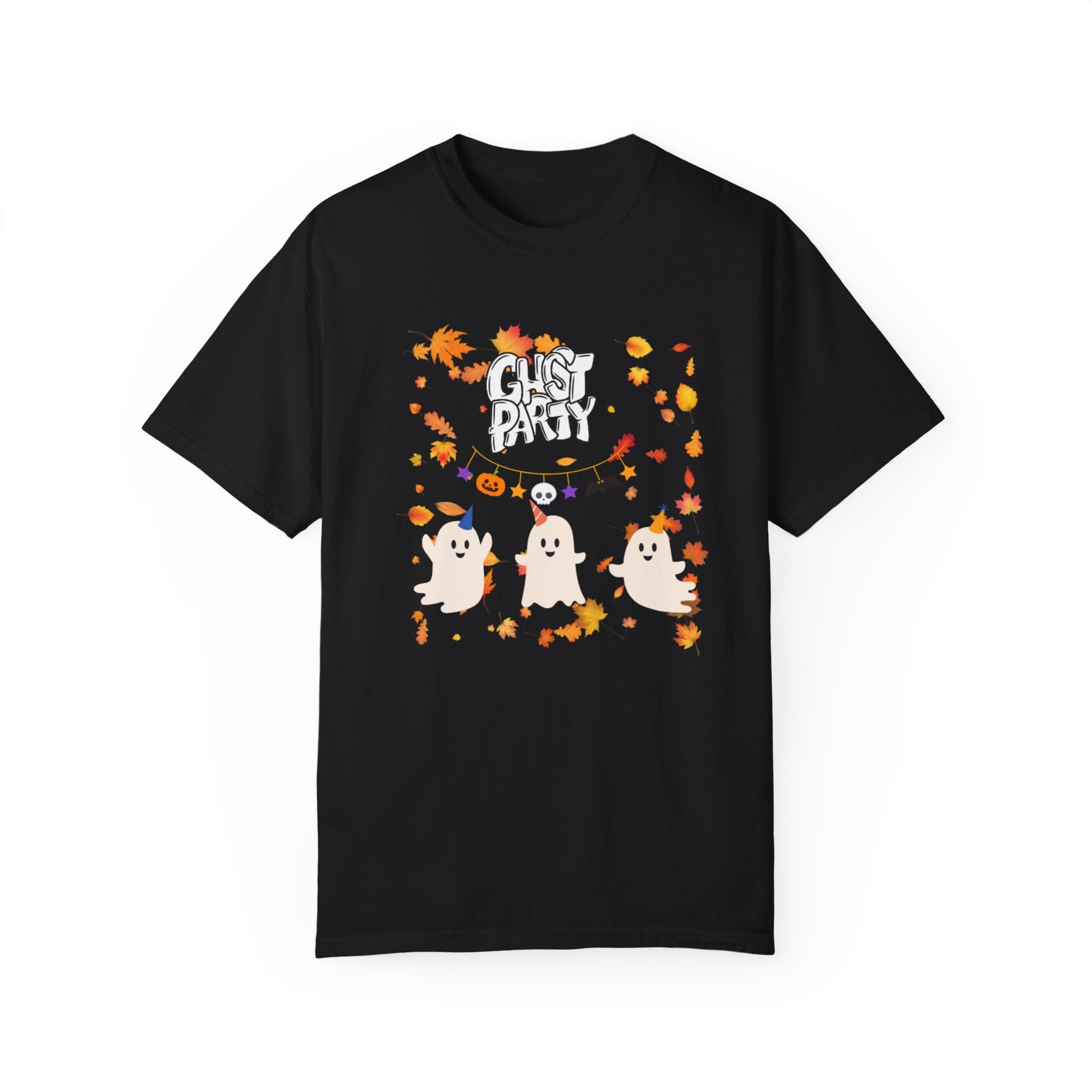 Ghost Party Unisex Garment-Dyed T-shirt