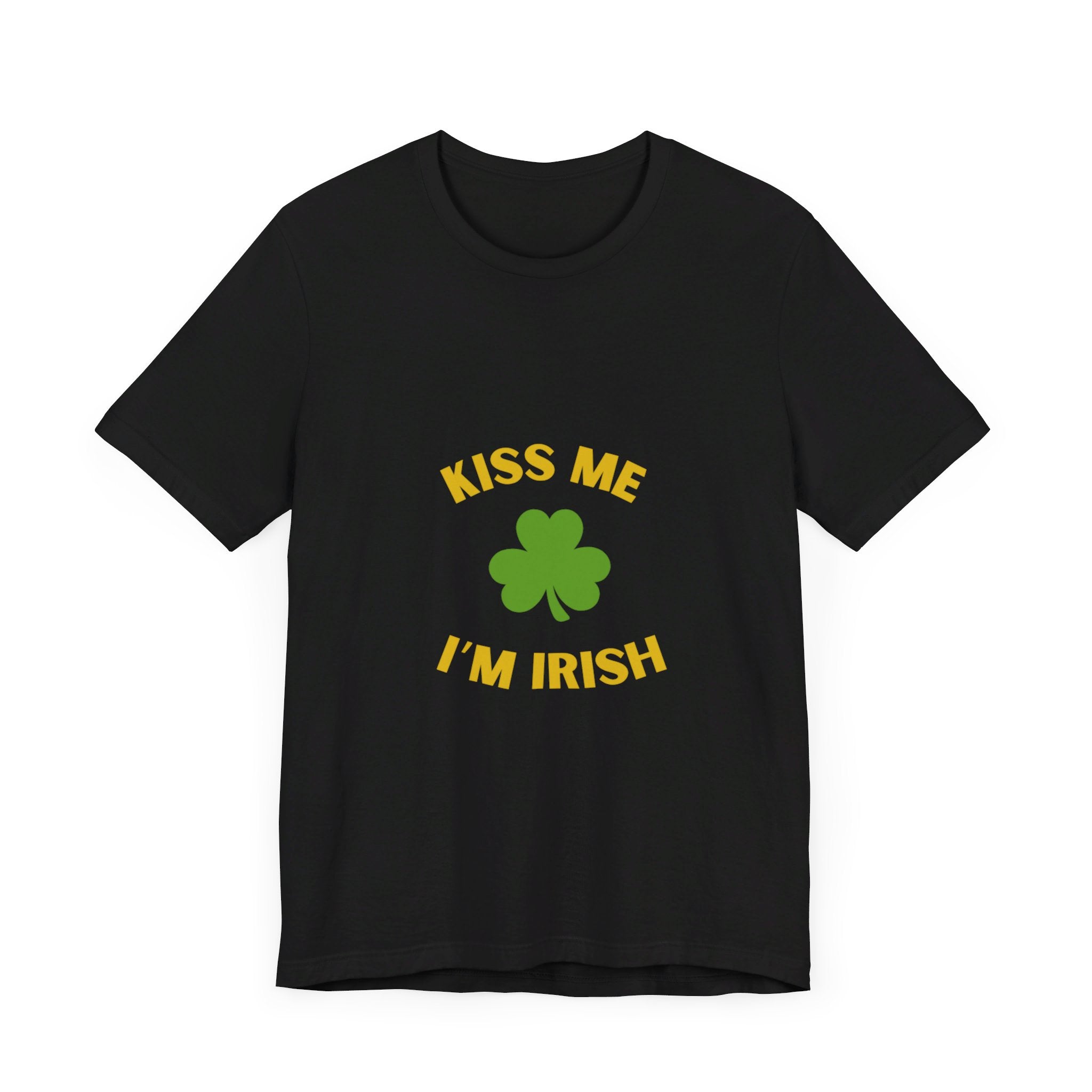 Kiss Me I'm Irish Unisex Jersey Short Sleeve Tee