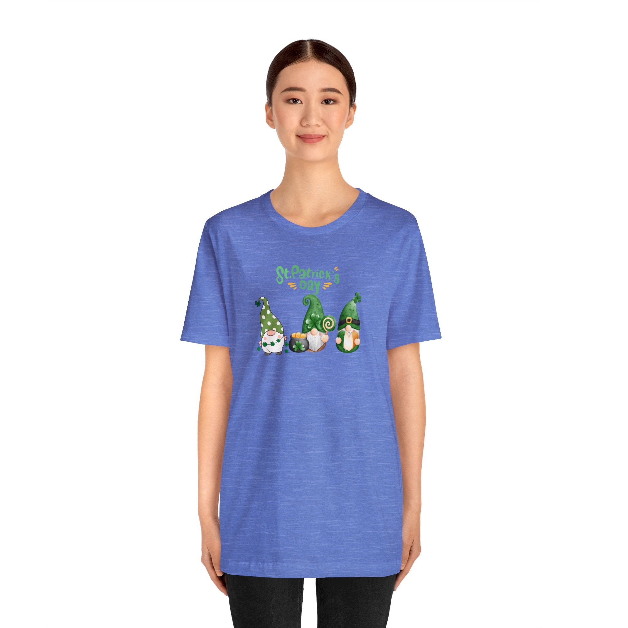 St. Patty's Day Gnome Unisex Jersey Short Sleeve Tee
