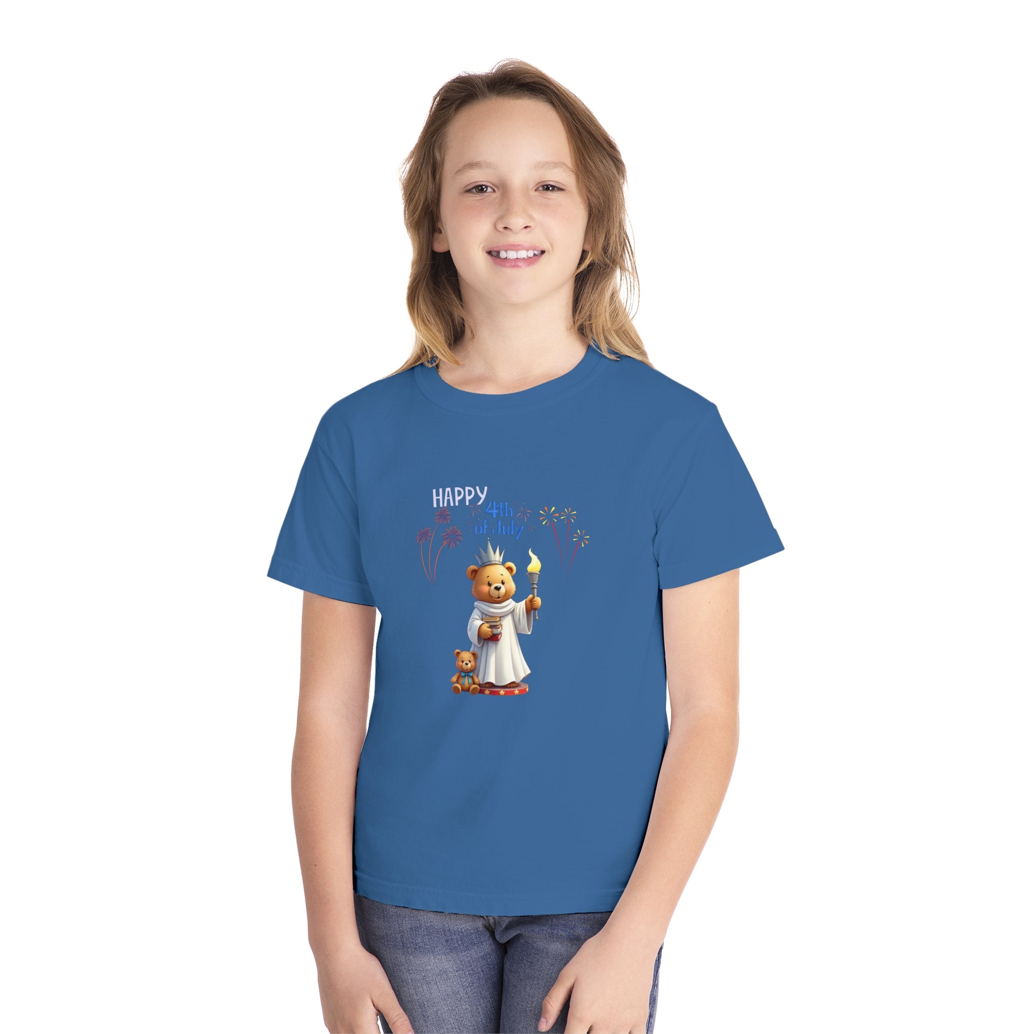 Lady Liberty Youth Midweigth Tee