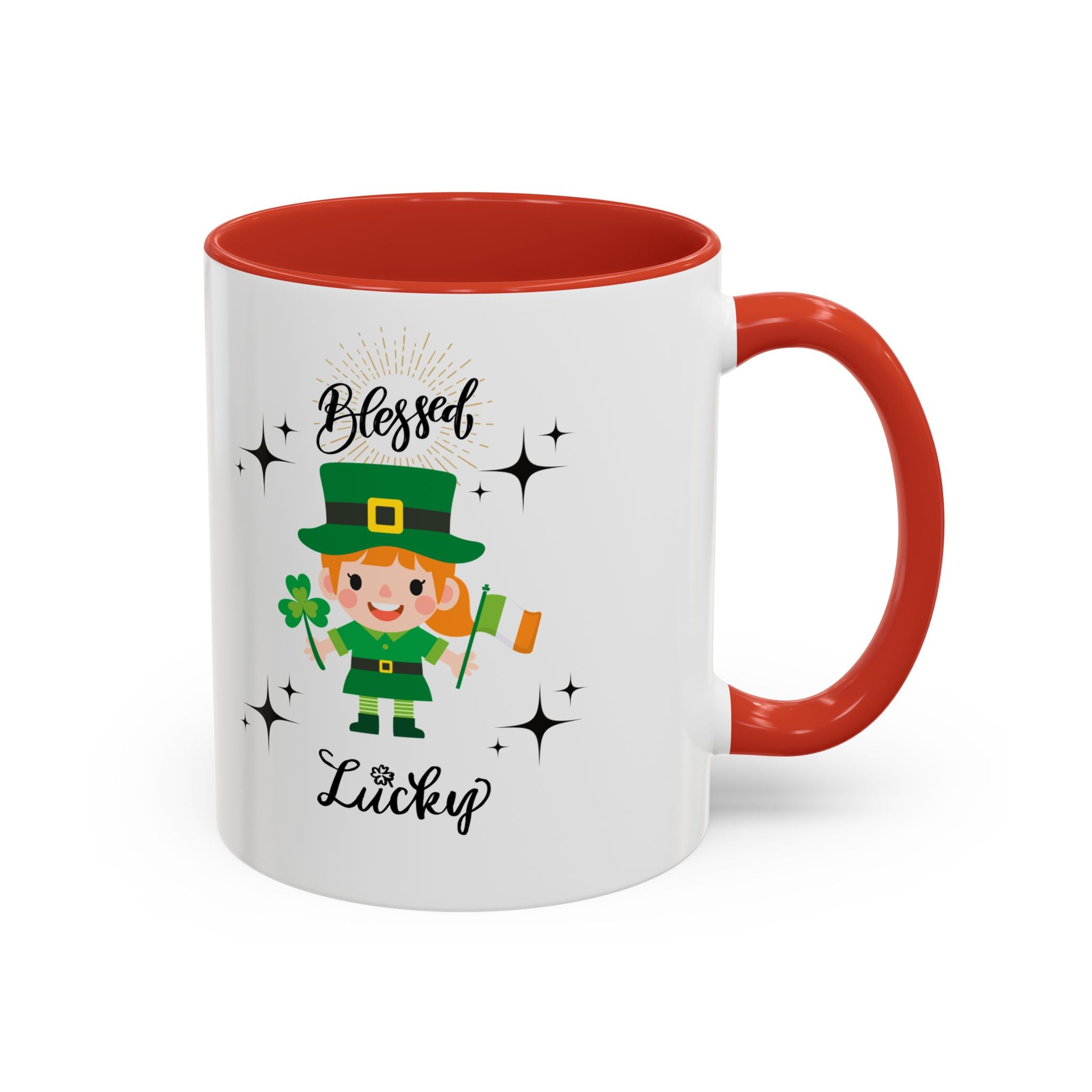 Blessed & Lucky St. Patrick's Day Coffee Mug
