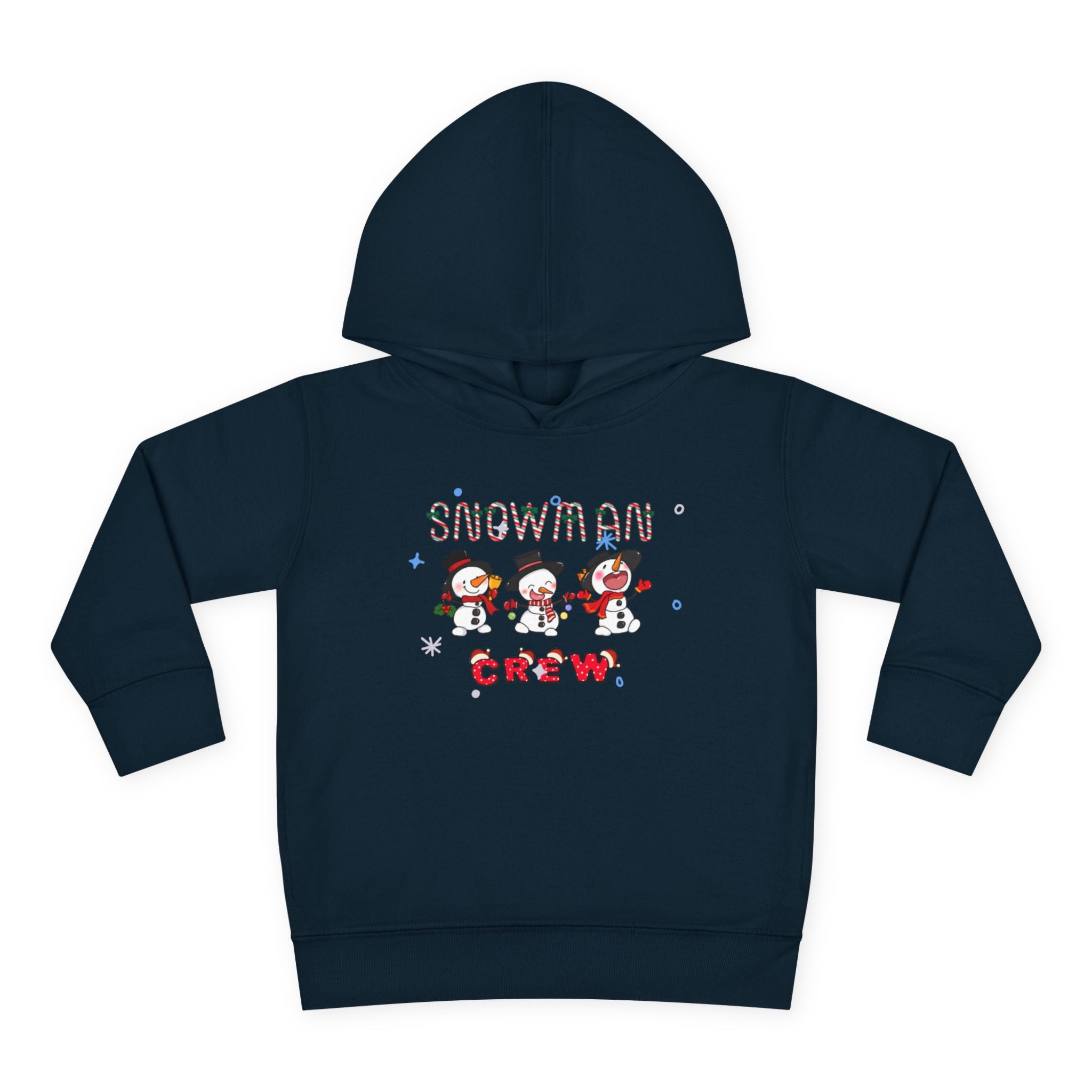 Snowman Crew Toddler Pullover Fleece Hoodie