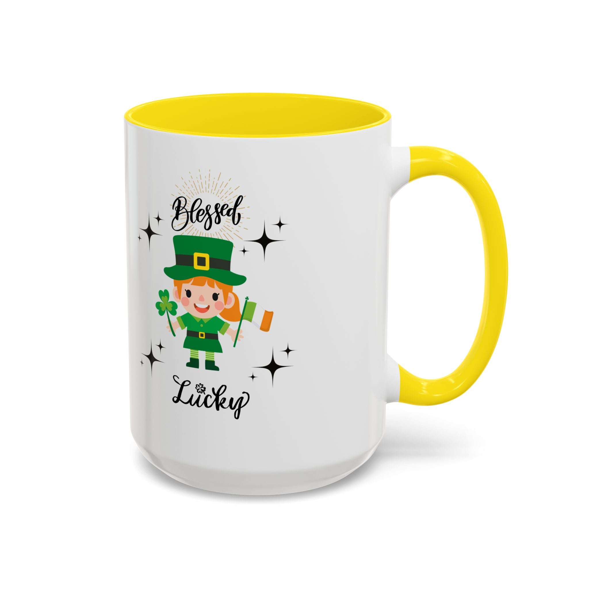 Blessed & Lucky St. Patrick's Day Coffee Mug